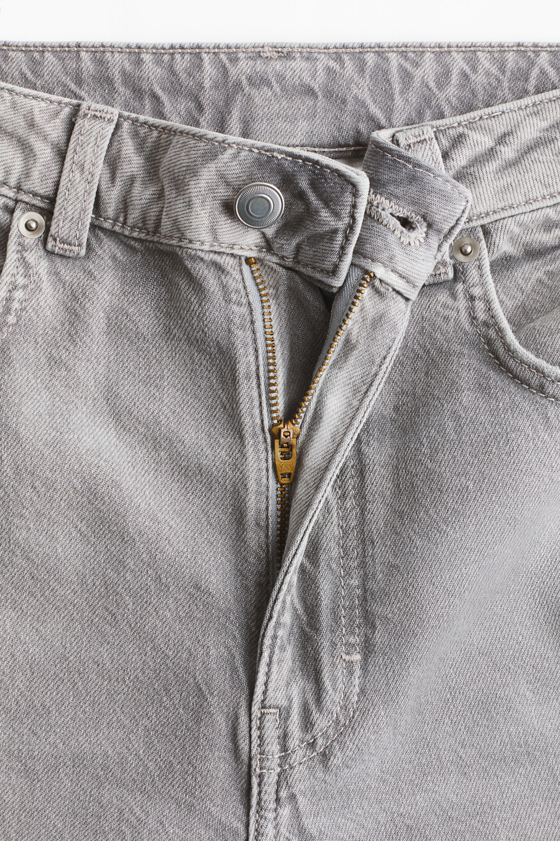 View larger image: Wide Ultra High Jeans - Light denim grey - Ladies | H&M IN 6