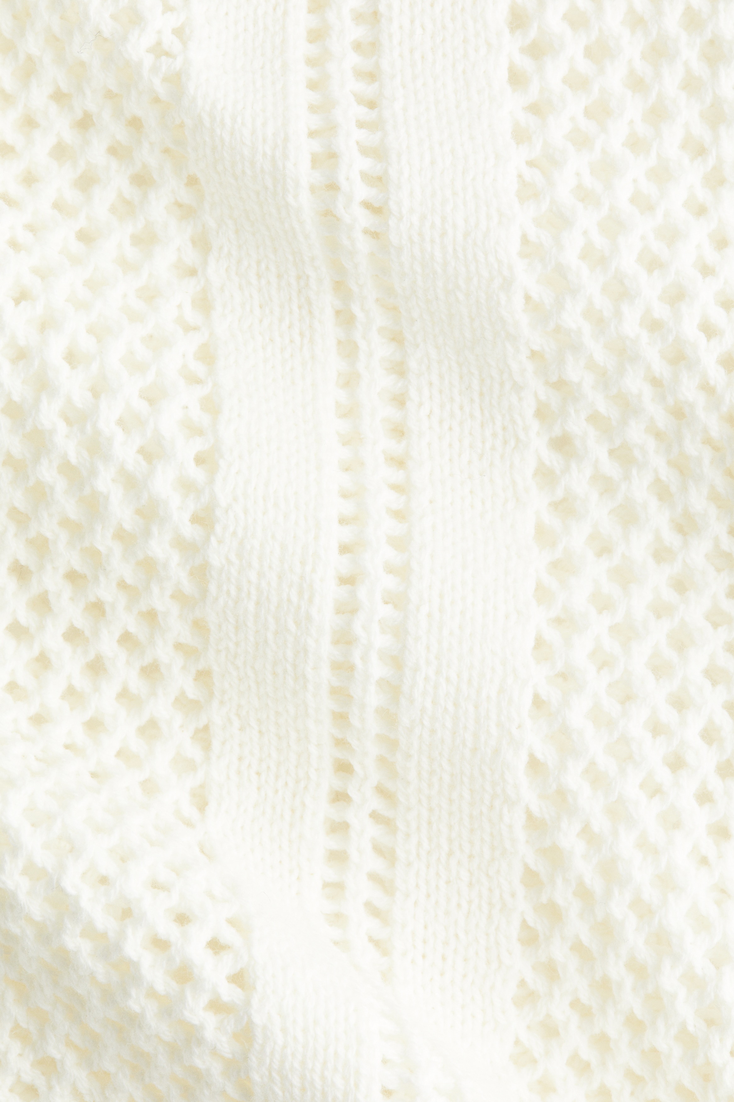 ホールニットベスト - ホワイト - レディース | H&M JP