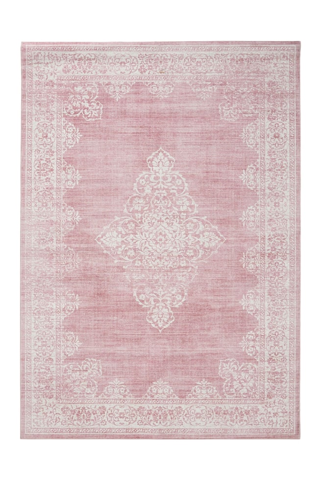 Tapis Lavable Laury - Rose - 1