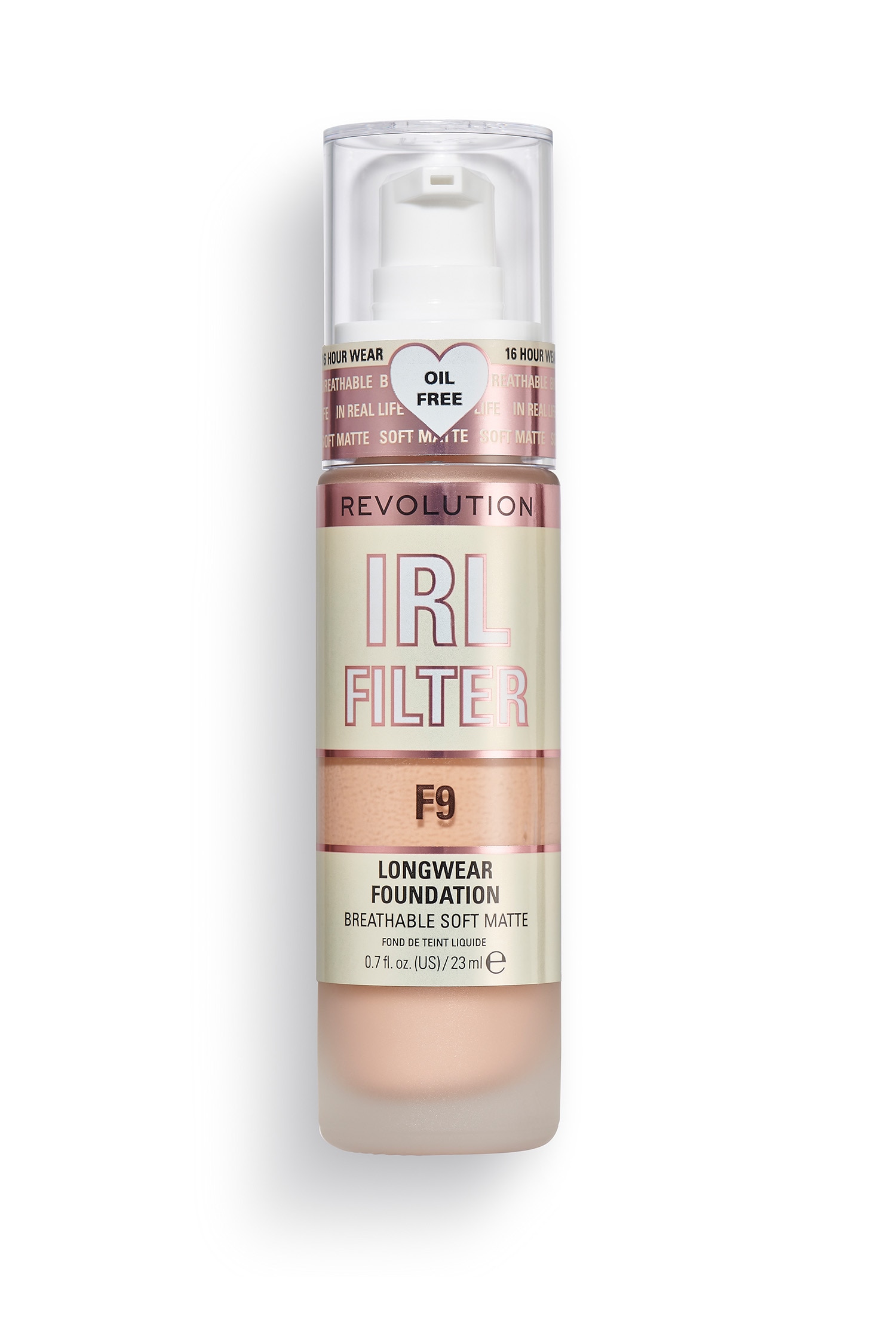 Revolution - Irl Filter Longwear Foundation - F9