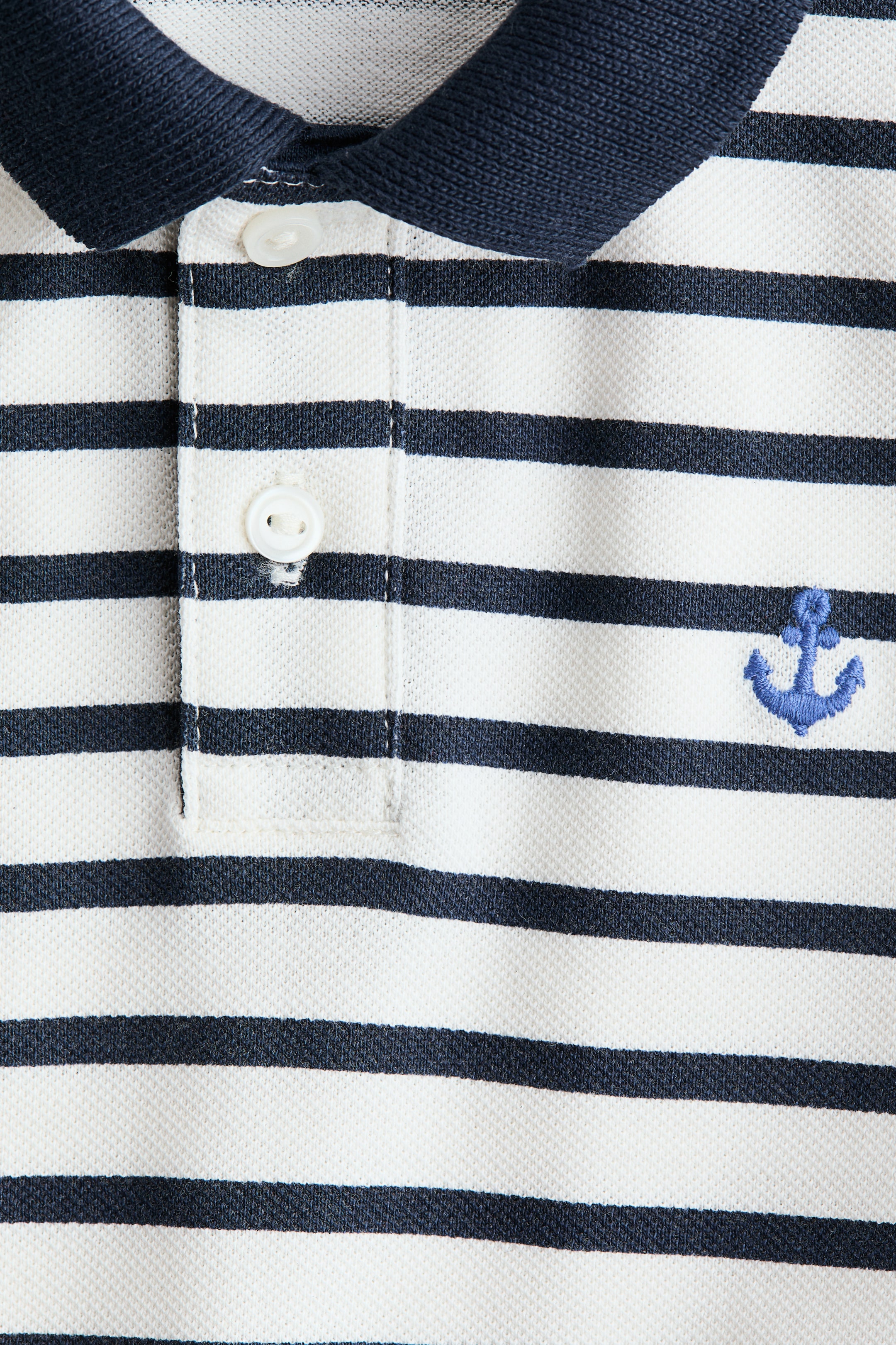Embroidered-Detail Polo Shirt