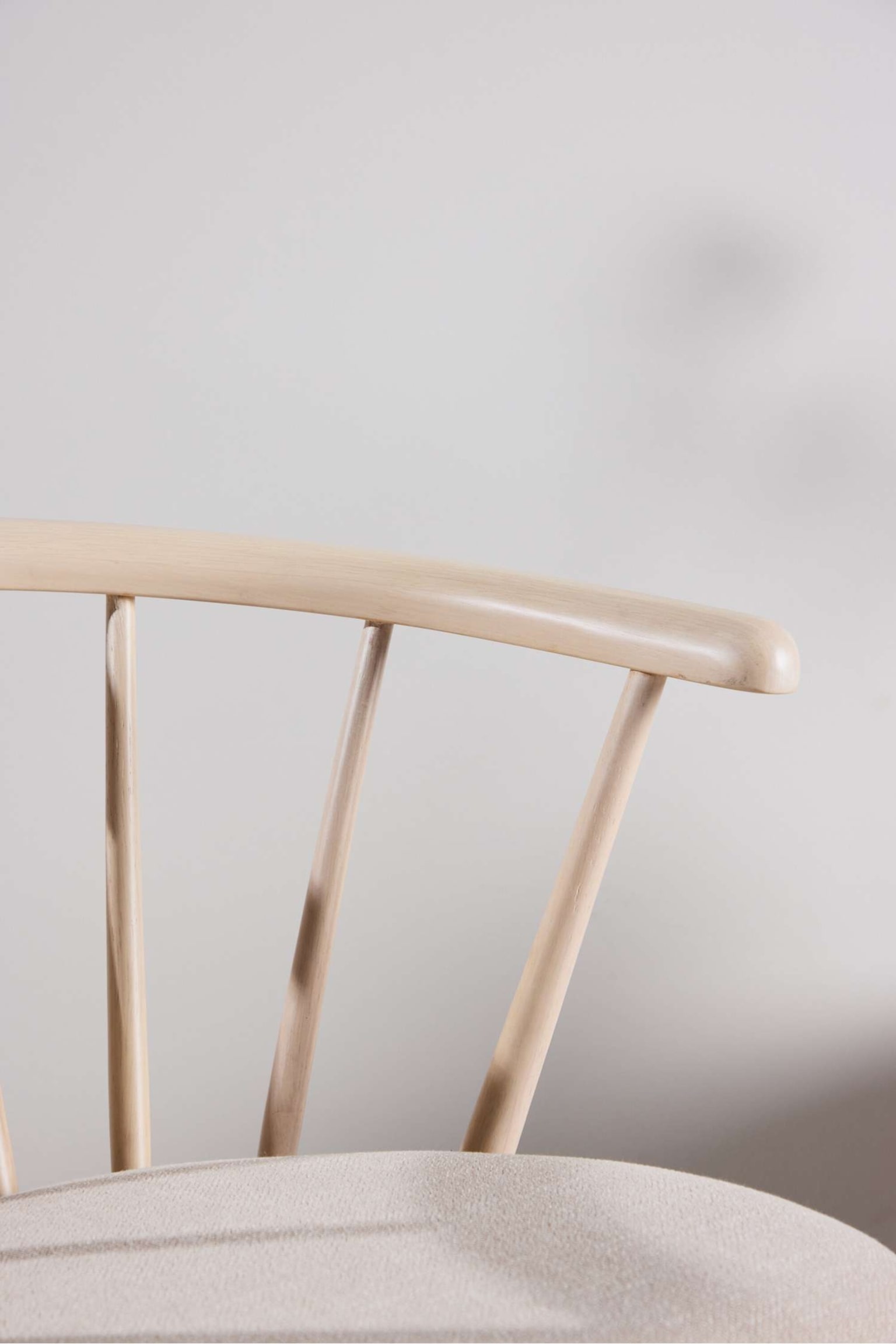 Bobby Dining Chair 2-pack - Kumipuu, Valkopesu/Kumipuu, Musta - 4