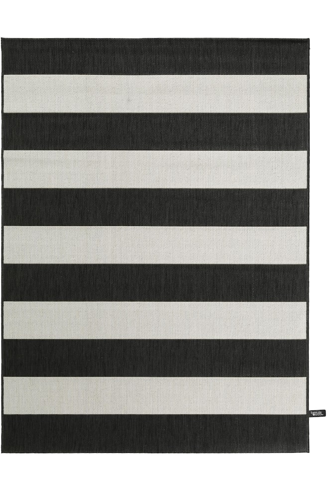 Tapis D'extérieur & Intérieur Metro - Noir - 1