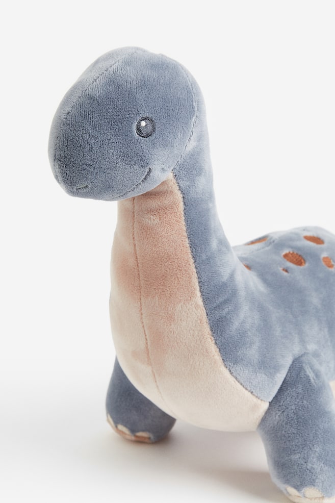 Dinosaur soft toy - Blue/Brontosaurus/Green/Tyrannosaurus rex - 3