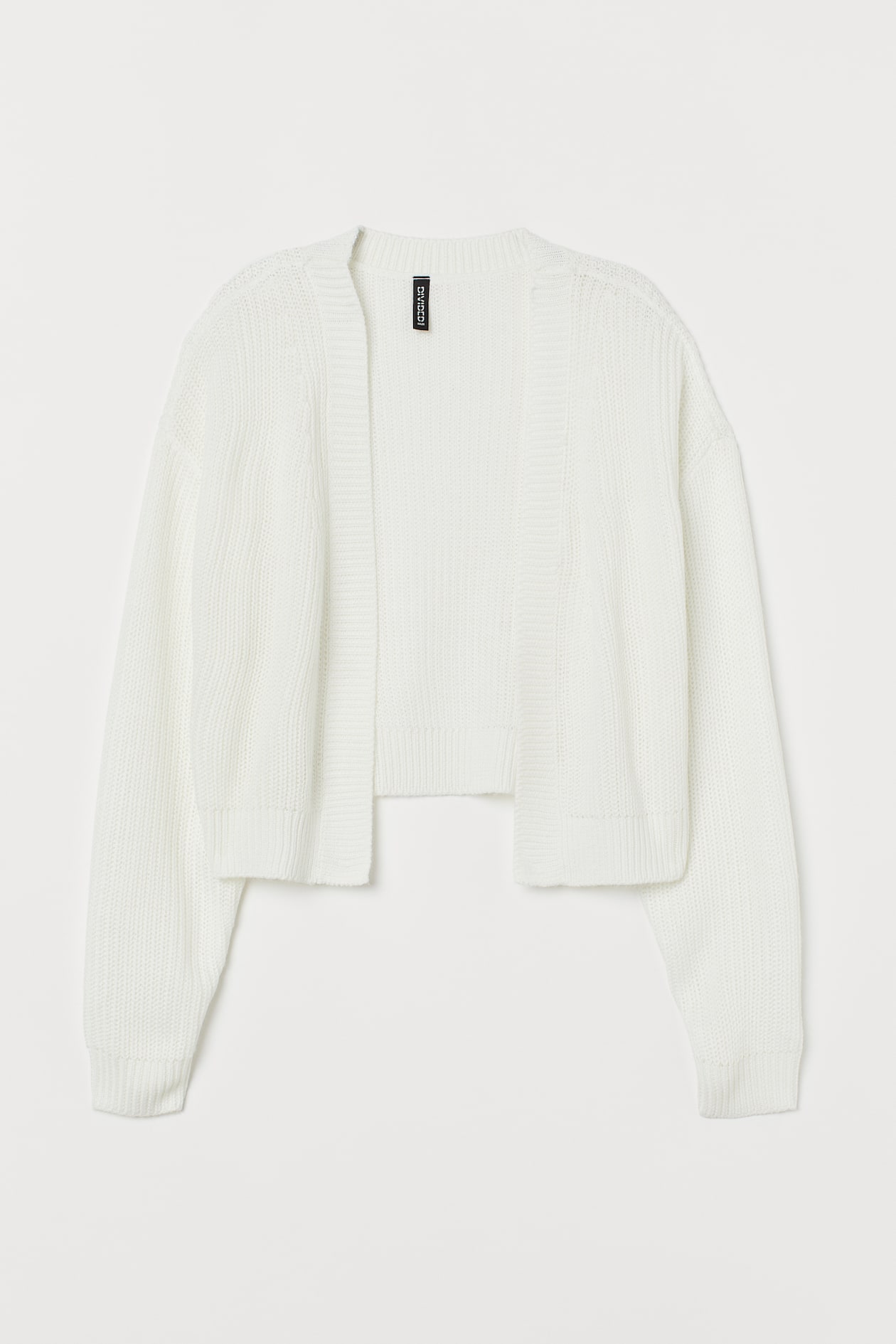 Short Cardigan - Long sleeve - White - Ladies | H&M US