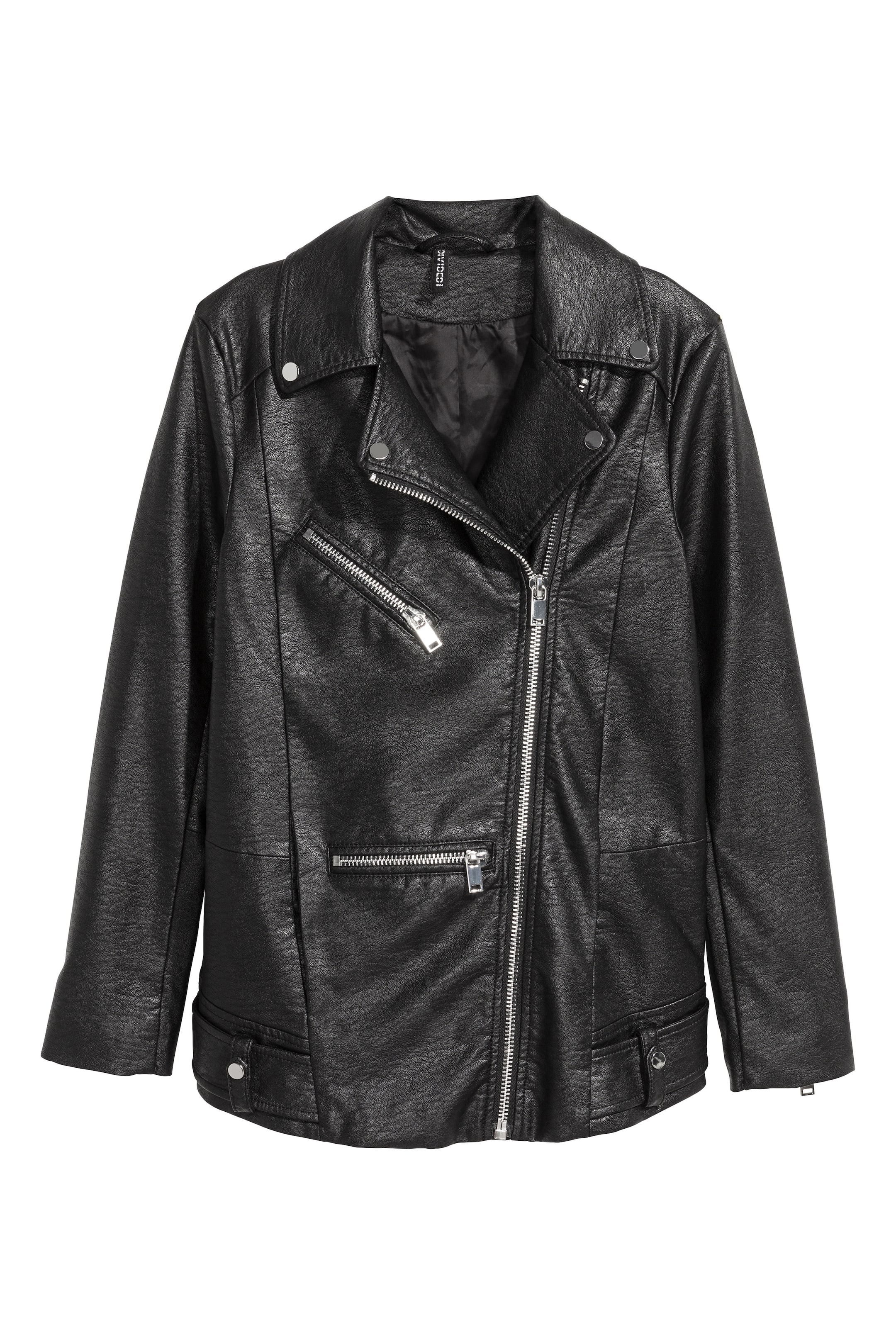 Büyük resmi görüntüle: Motosikletçi Ceketi - Siyah - KADIN | H&M TR 1