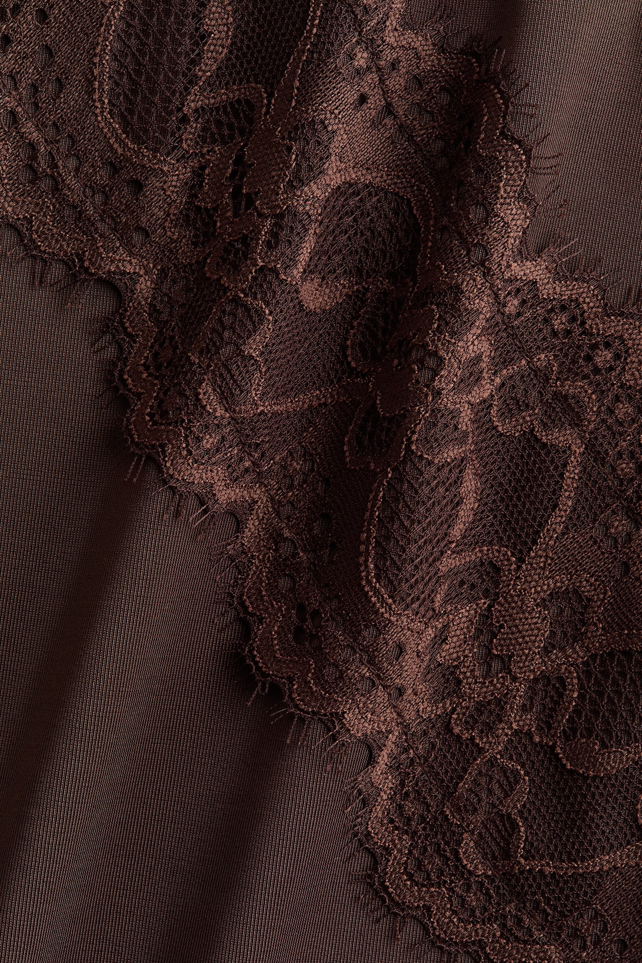 Lace-Detail Jersey Camisole Top - image 3