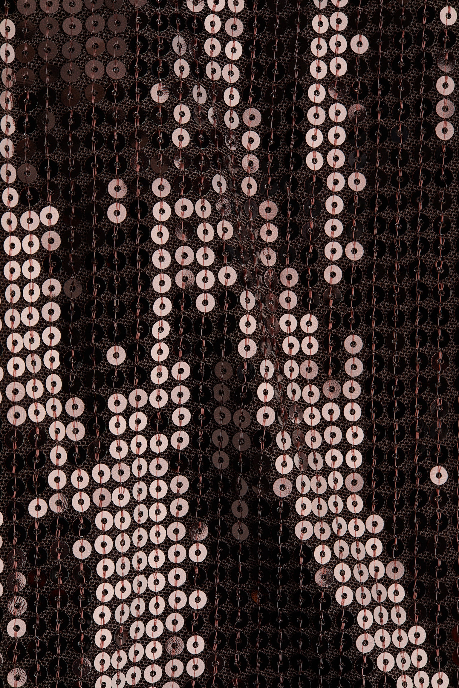 Sequined trousers - Dark brown - 5