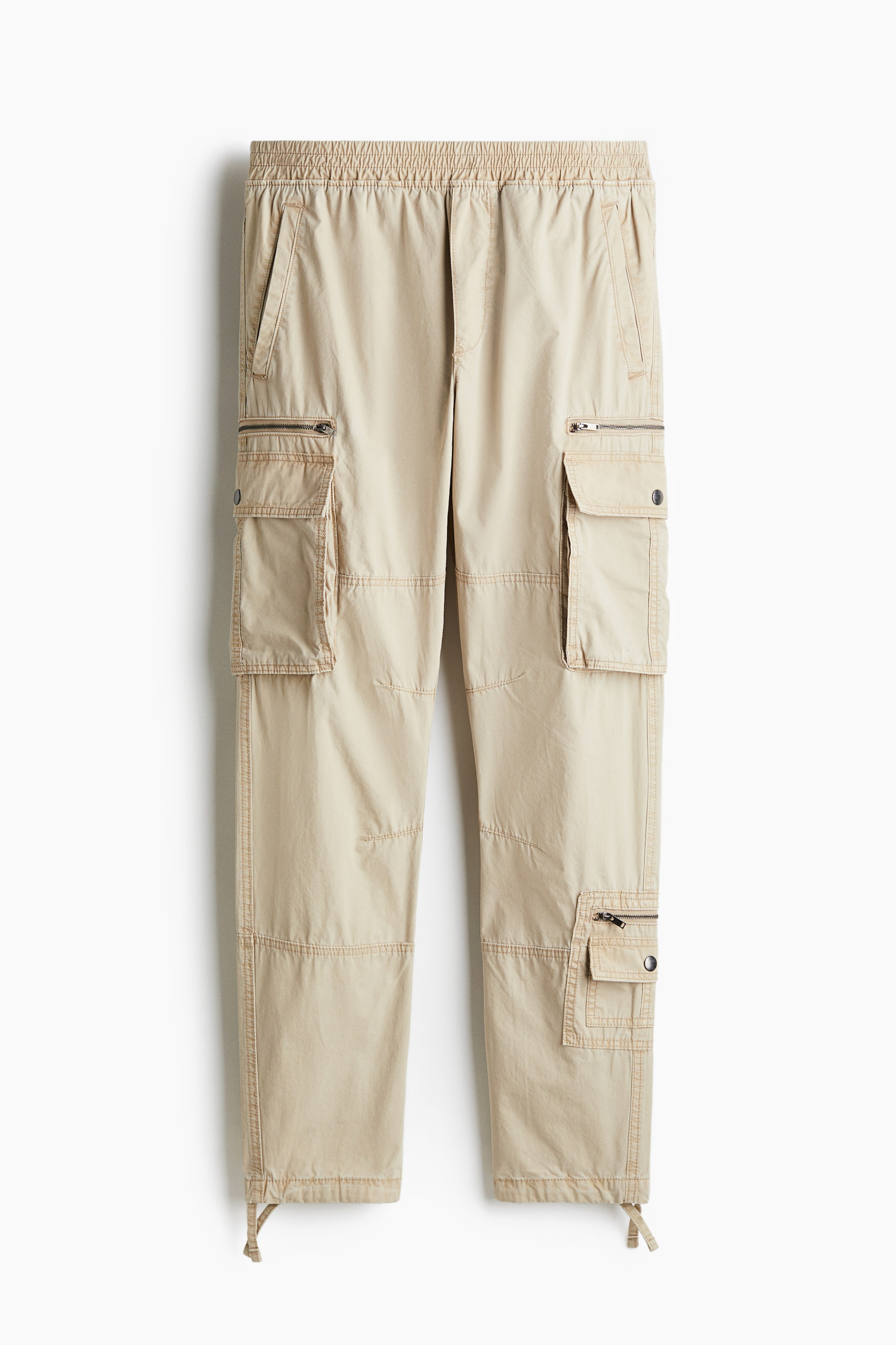 Regular Fit Twill Cargo Pants