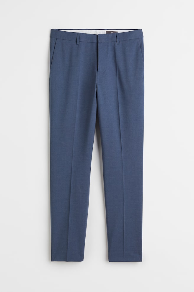 Pantalon de costume Slim Fit - Bleu foncé/Noir/Gris/carreaux/Bordeaux/dc/dc - 2