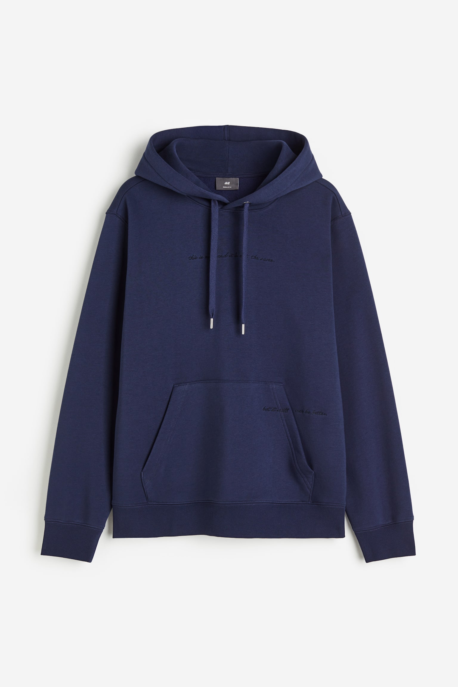 Regular Fit Print Hoodie - Dark blue/Dark grey/Universal Mysteries/Light beige/Dark red - 2