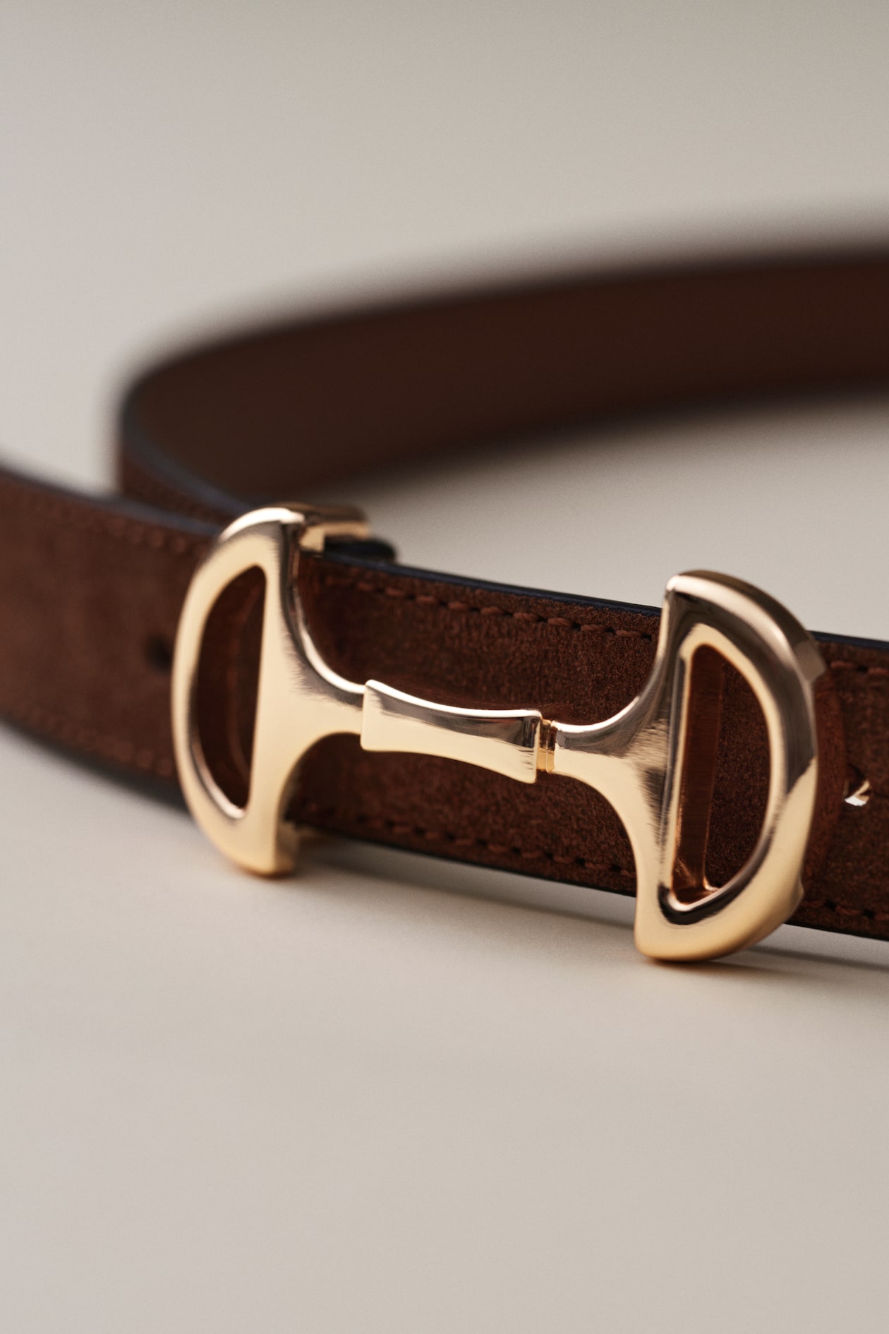 Leather belt - Brown - Ladies | H&M GB
