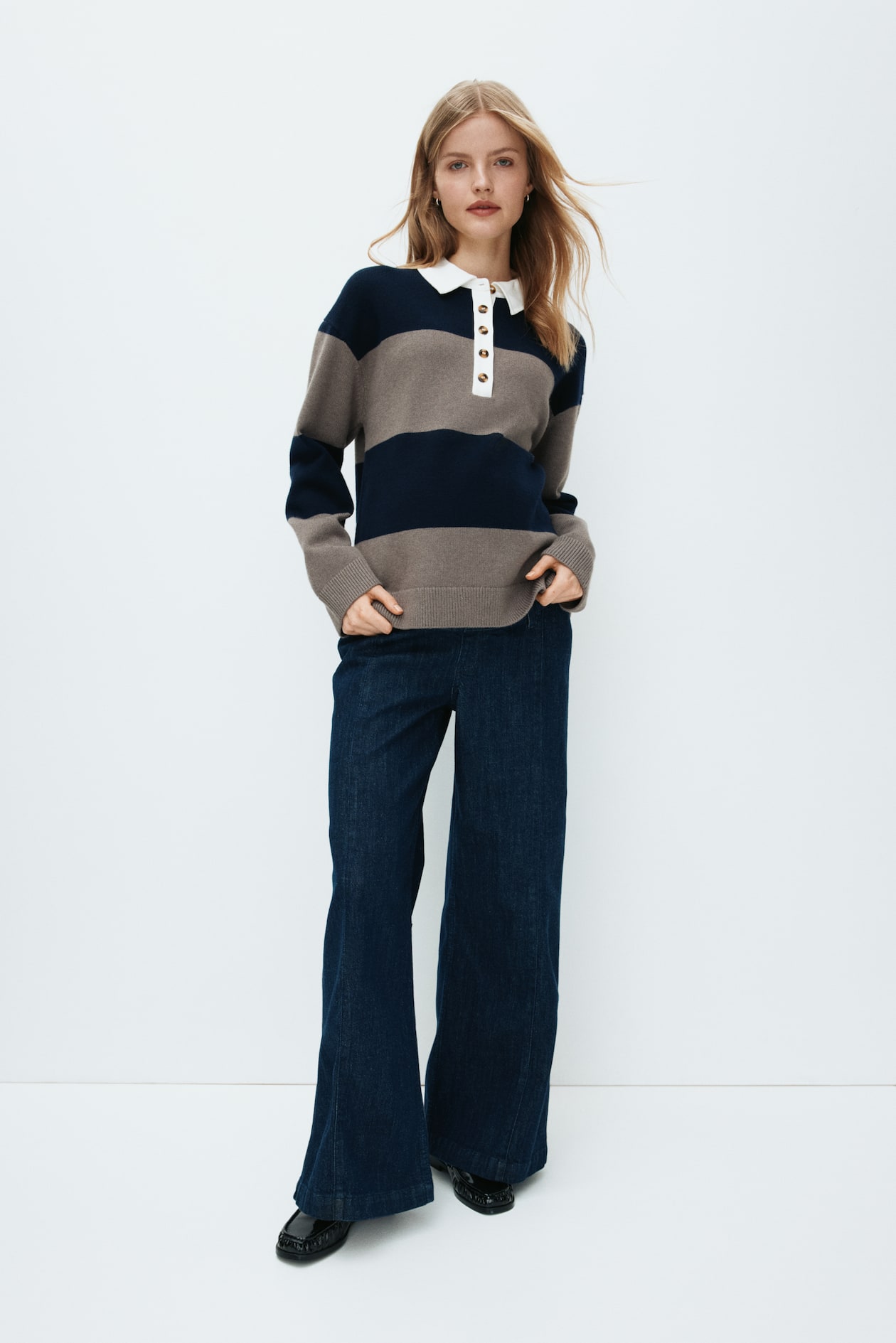 MAMA Wide High Jeans - image 2