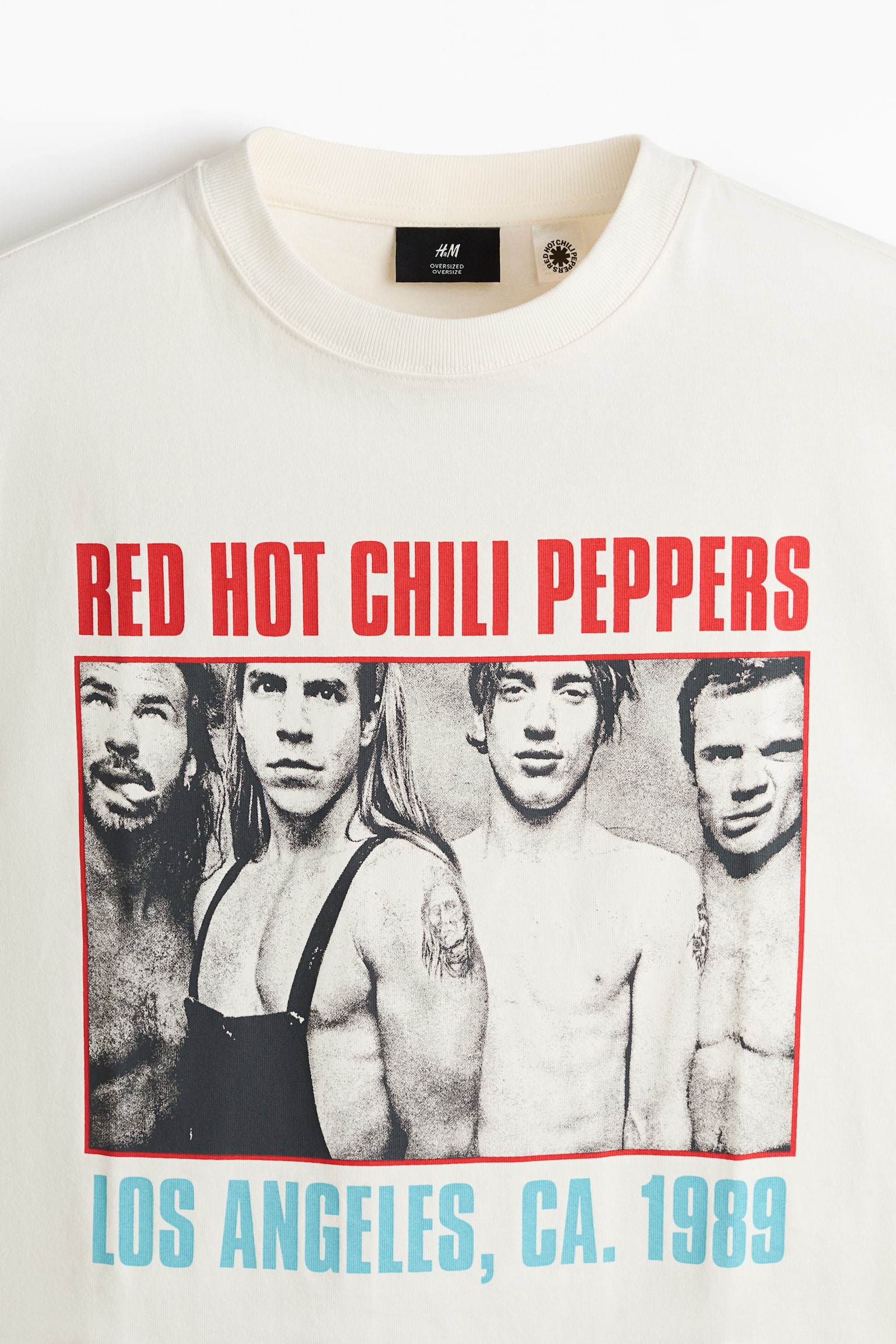 加大碼T恤 - 奶油色/Red Hot Chili Peppers/黑色/Guns N' Roses/白色/Nas/黑色/NASCAR/黑色/Iron Maiden/白色/NBA/黑色/NBA/白色/NBA/黑色/The Notorious B.I.G./黑色/Gorillaz - 5