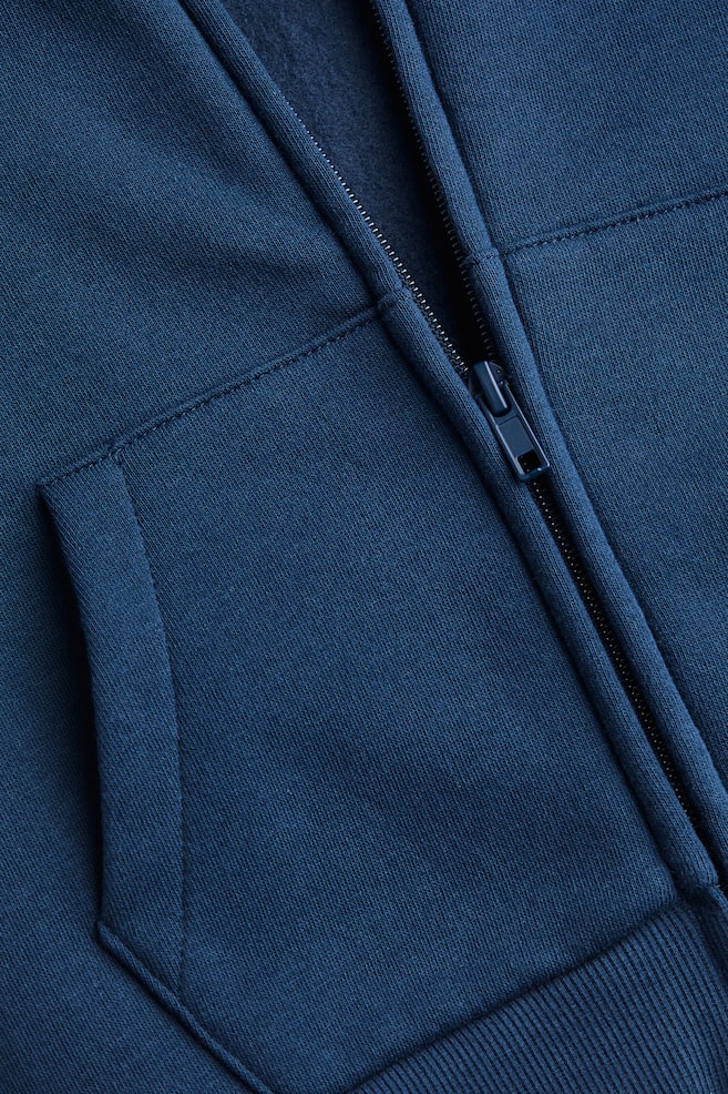 Zip-through hoodie - Navy blue/Black/Dark blue/Light grey marl/dc - 3