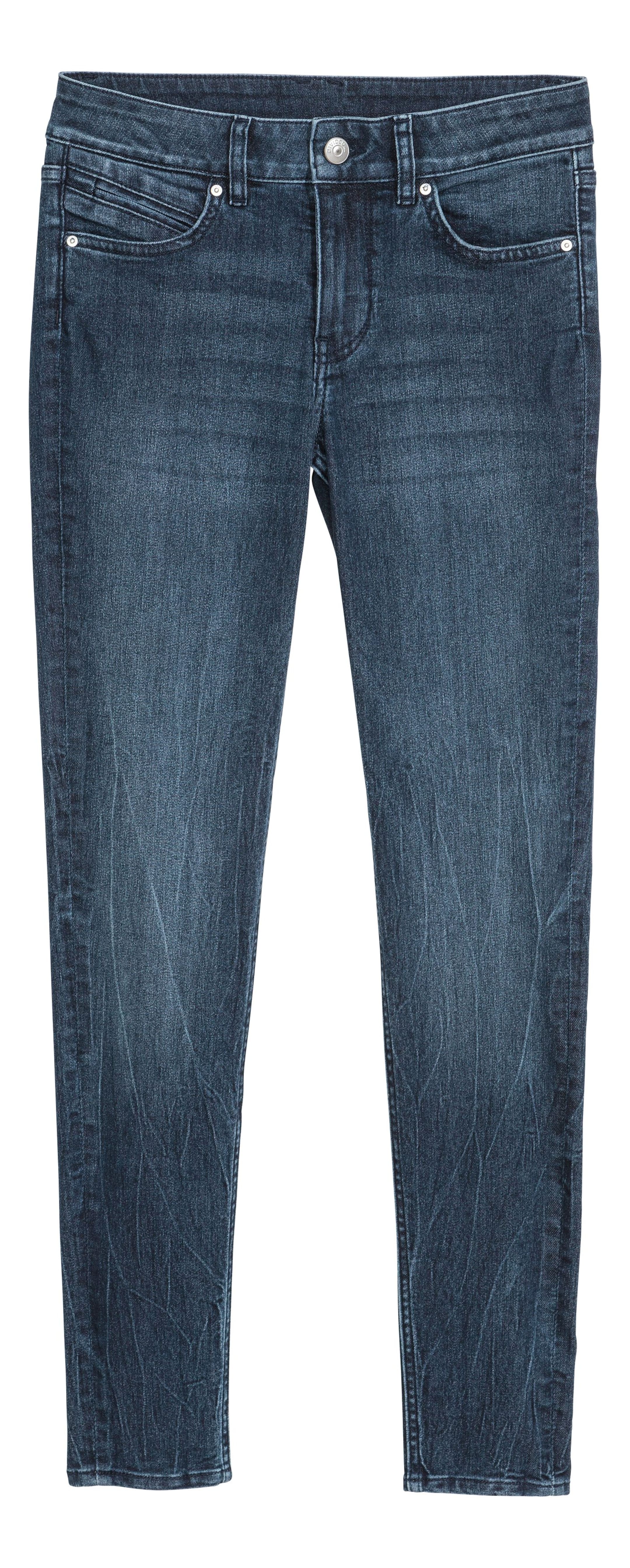 Ver imagem maior: Calças stretch - Azul denim escuro - SENHORA | H&M PT 1