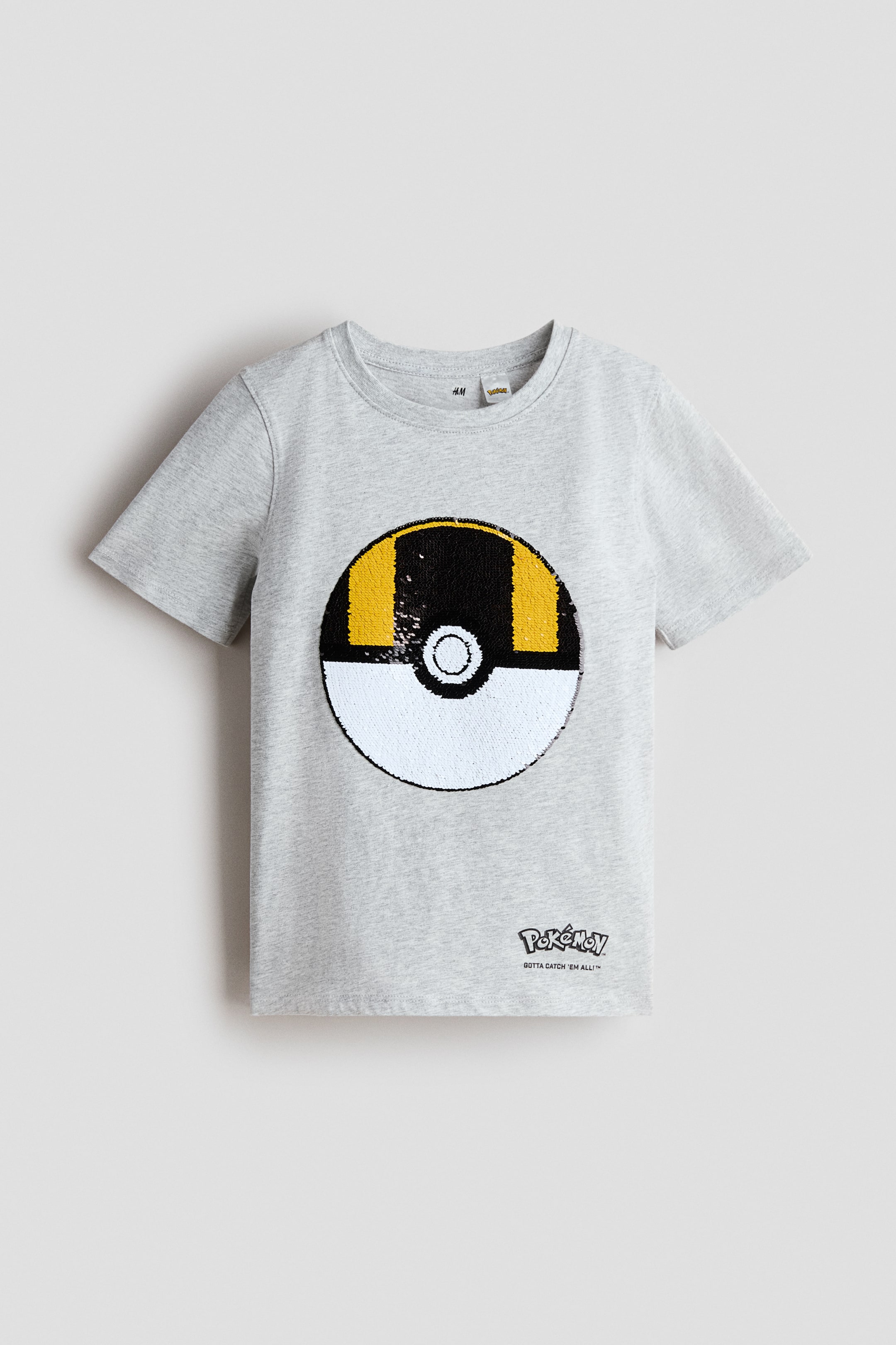 T-shirt avec sequins réversibles