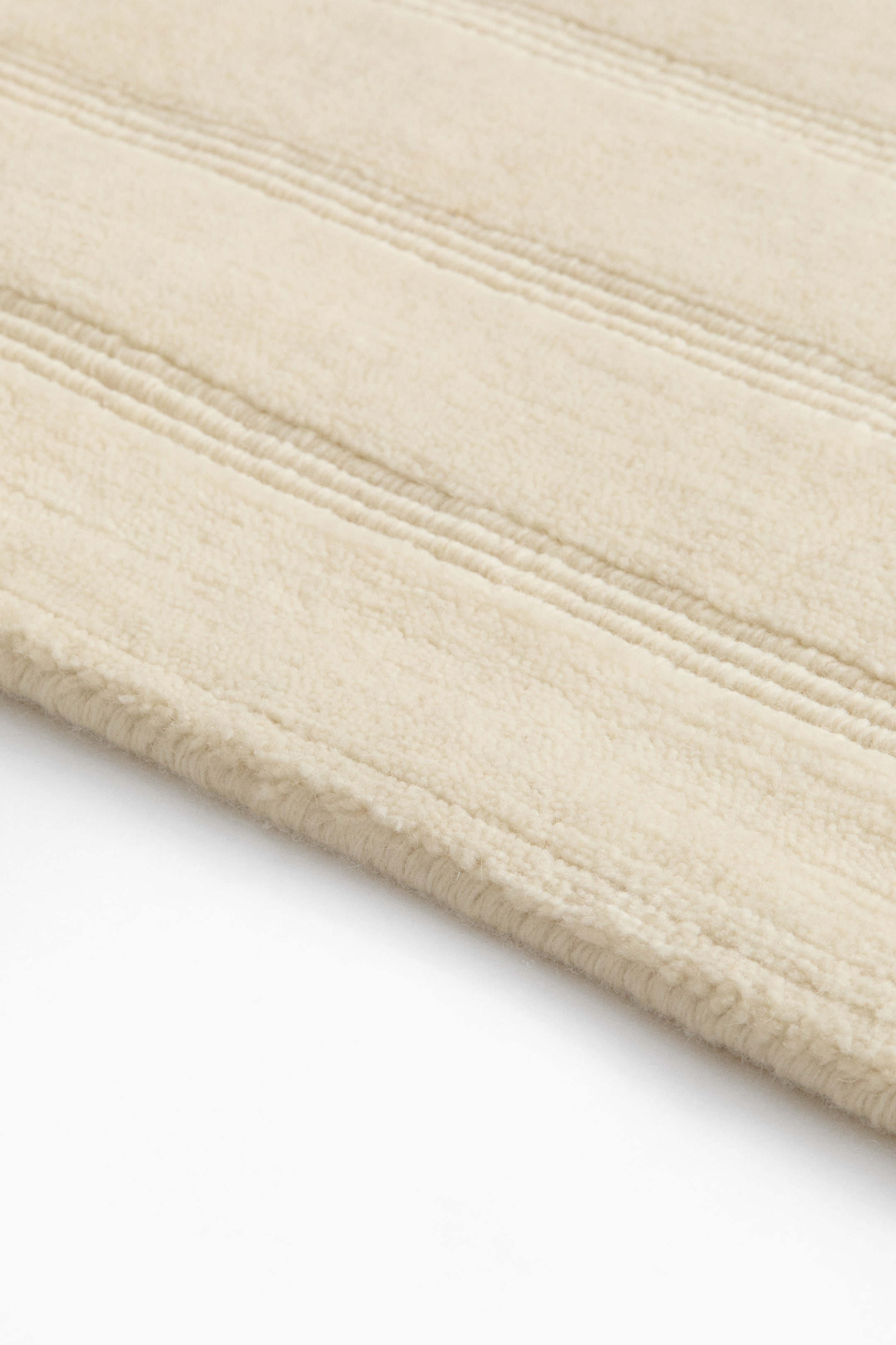 Large Handwoven Wool-Blend Rug