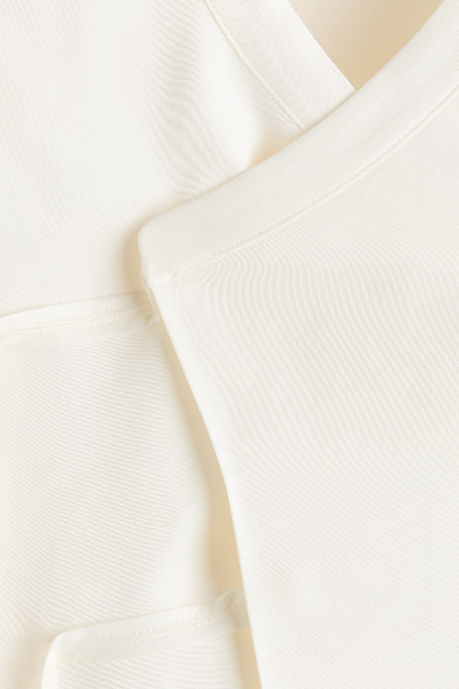 Женская блузка H&M Fringed Viscose Blouse, цвет: Кремовый — фото 6