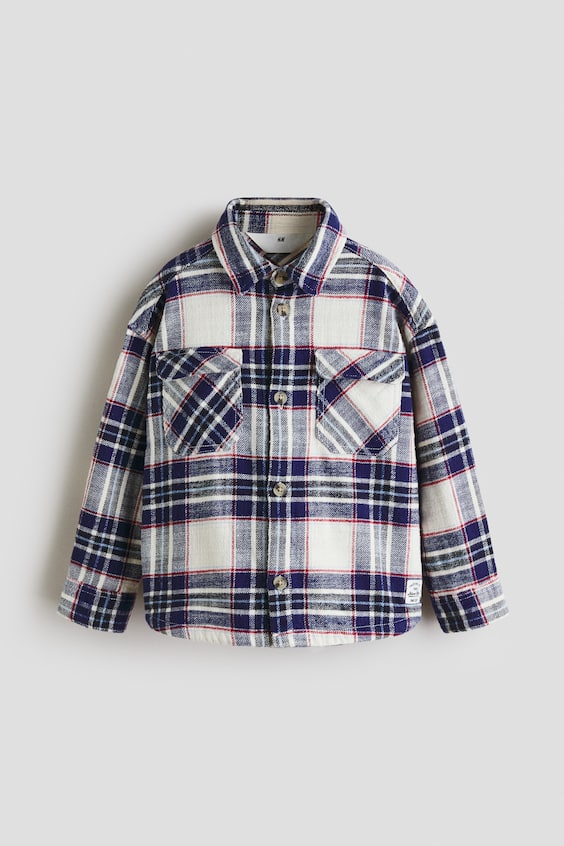 Детские рубашки H&M Oversized Shirt