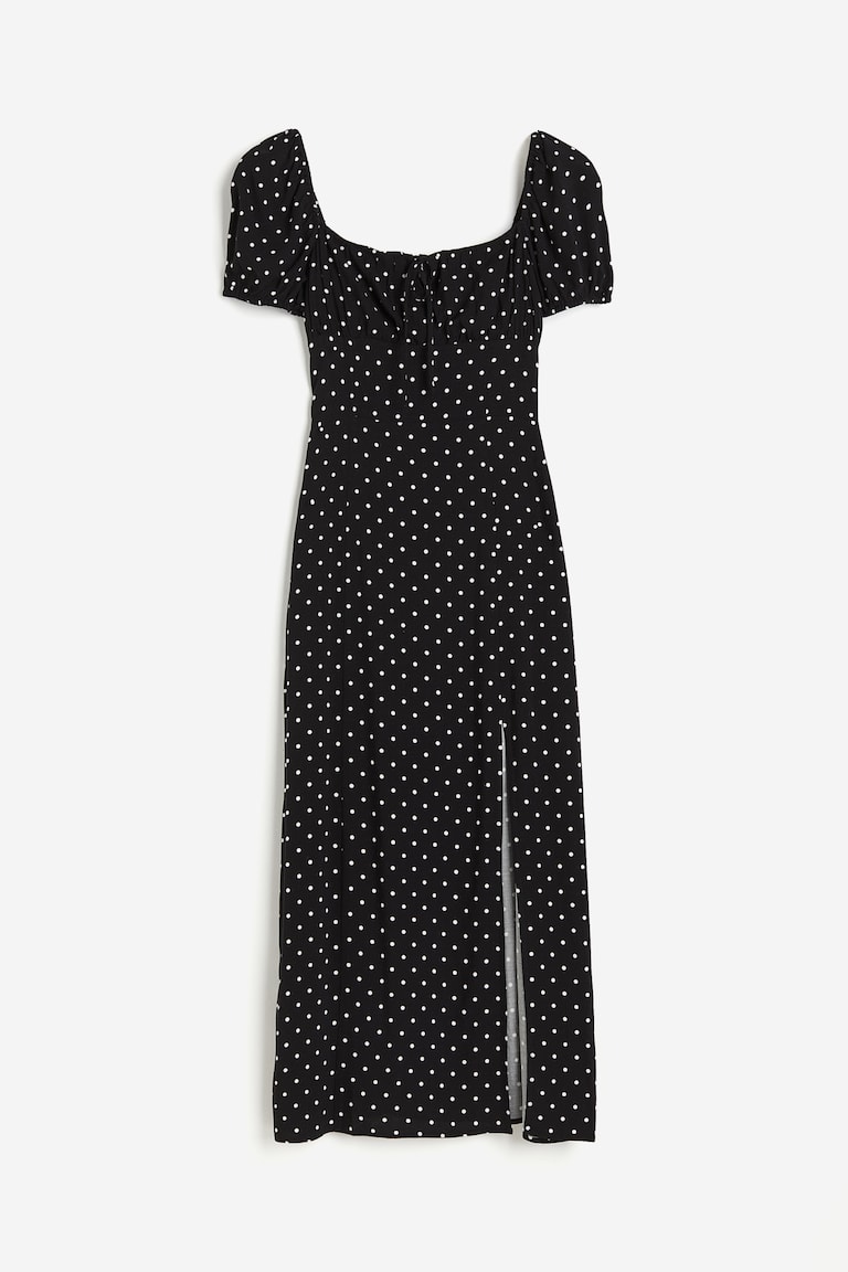 h&m puff sleeve midi dress H&M Puff-sleeved Midi Dress at Hamilton Place in Chattanooga, TN
