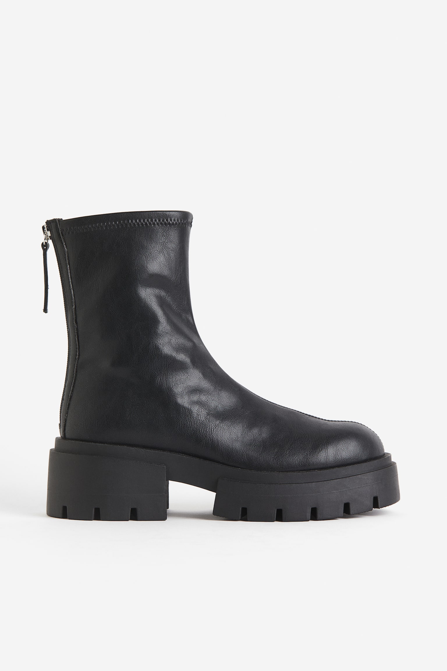 Chunky Boots - Black - 1