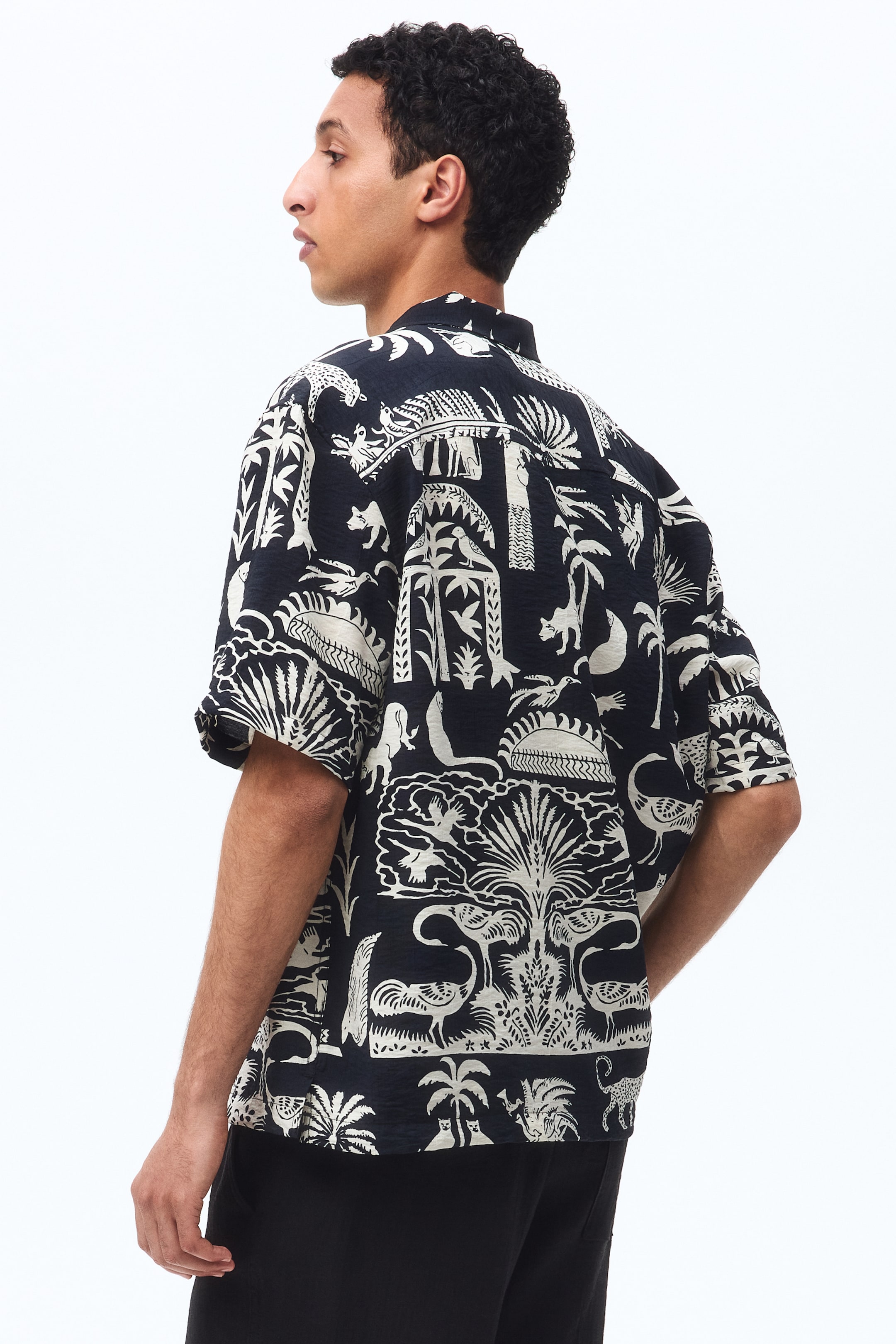 Relaxed-Fit Printed Resort Shirt