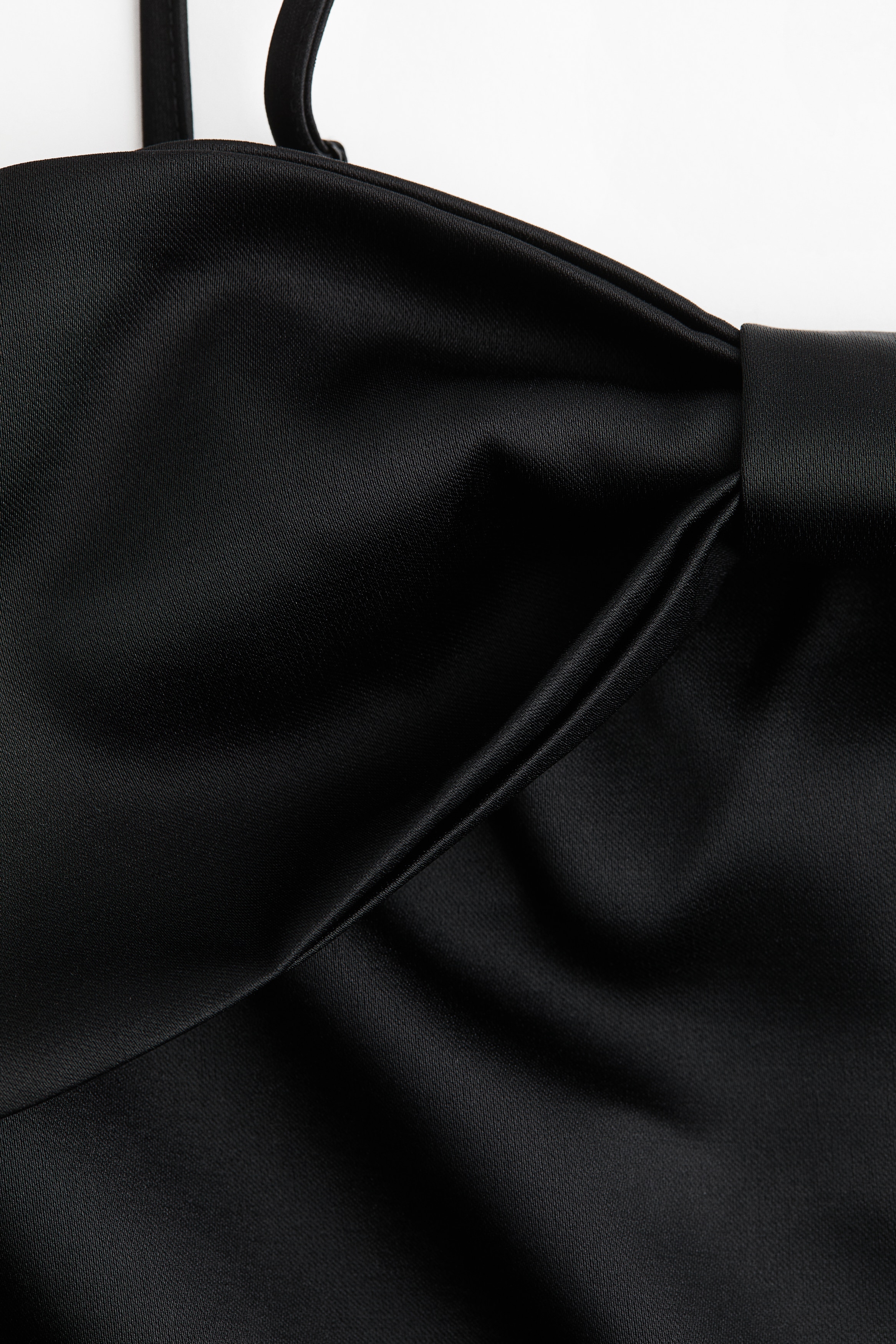 Bow-front bandeau dress