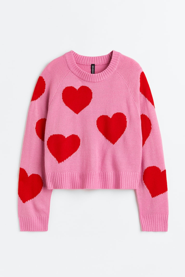 H&m Pulli Mit A Und Herz Sweatshirt