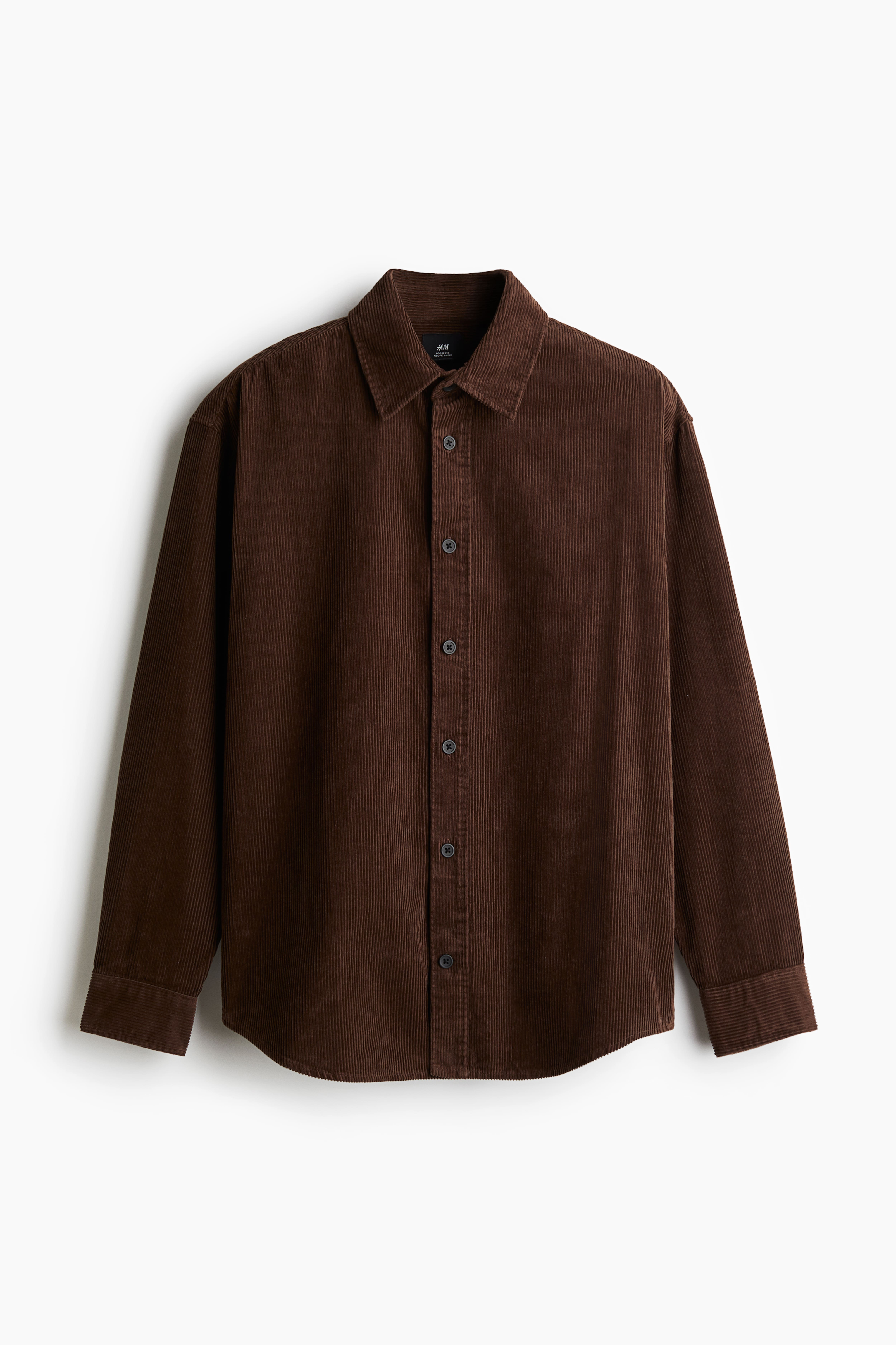 Corduroy shirt h&m best sale