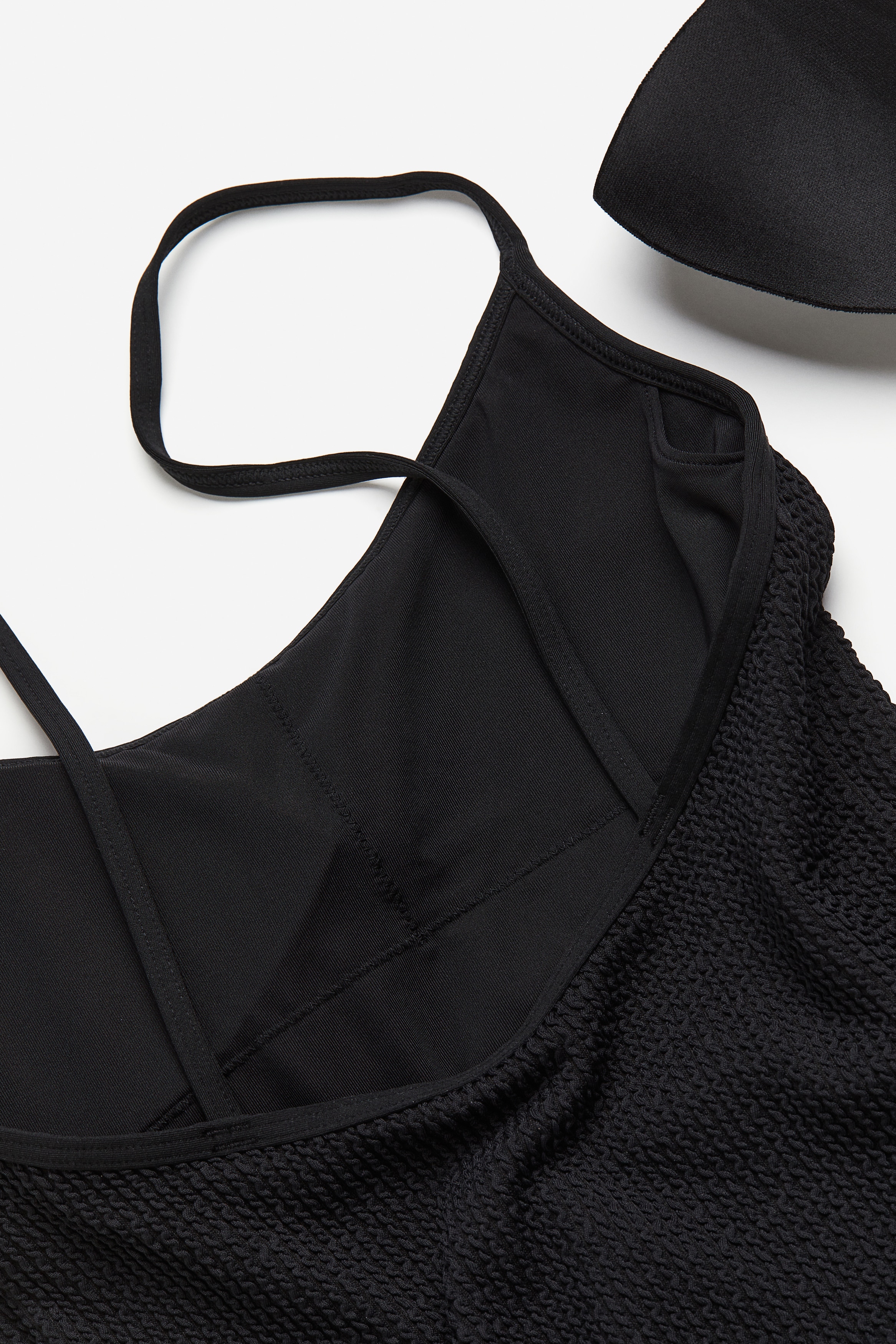 Padded-cup High-leg swimsuit