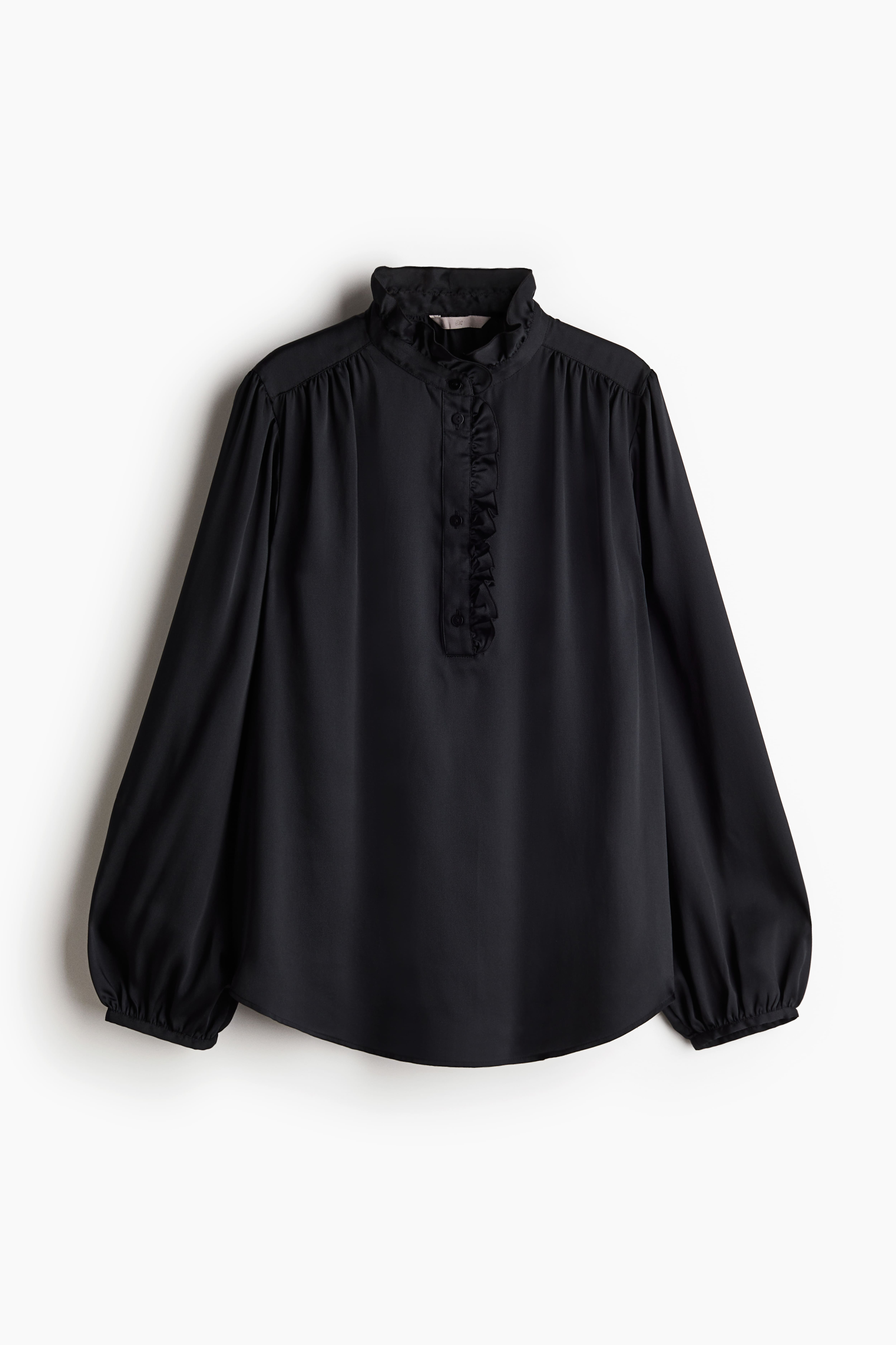 Ruffle Trimmed Blouse