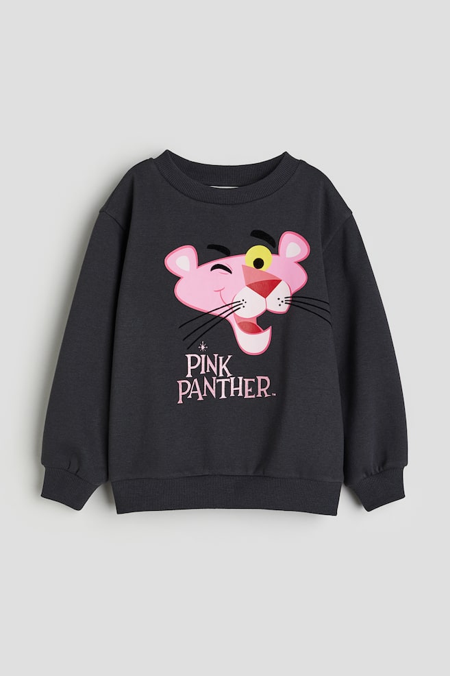 Printed sweatshirt - Dark grey/Pink Panther/Light beige/Minnie Mouse/Mint green/The Little Mermaid/Beige/Hello Kitty/dc/dc/dc/dc/dc - 2