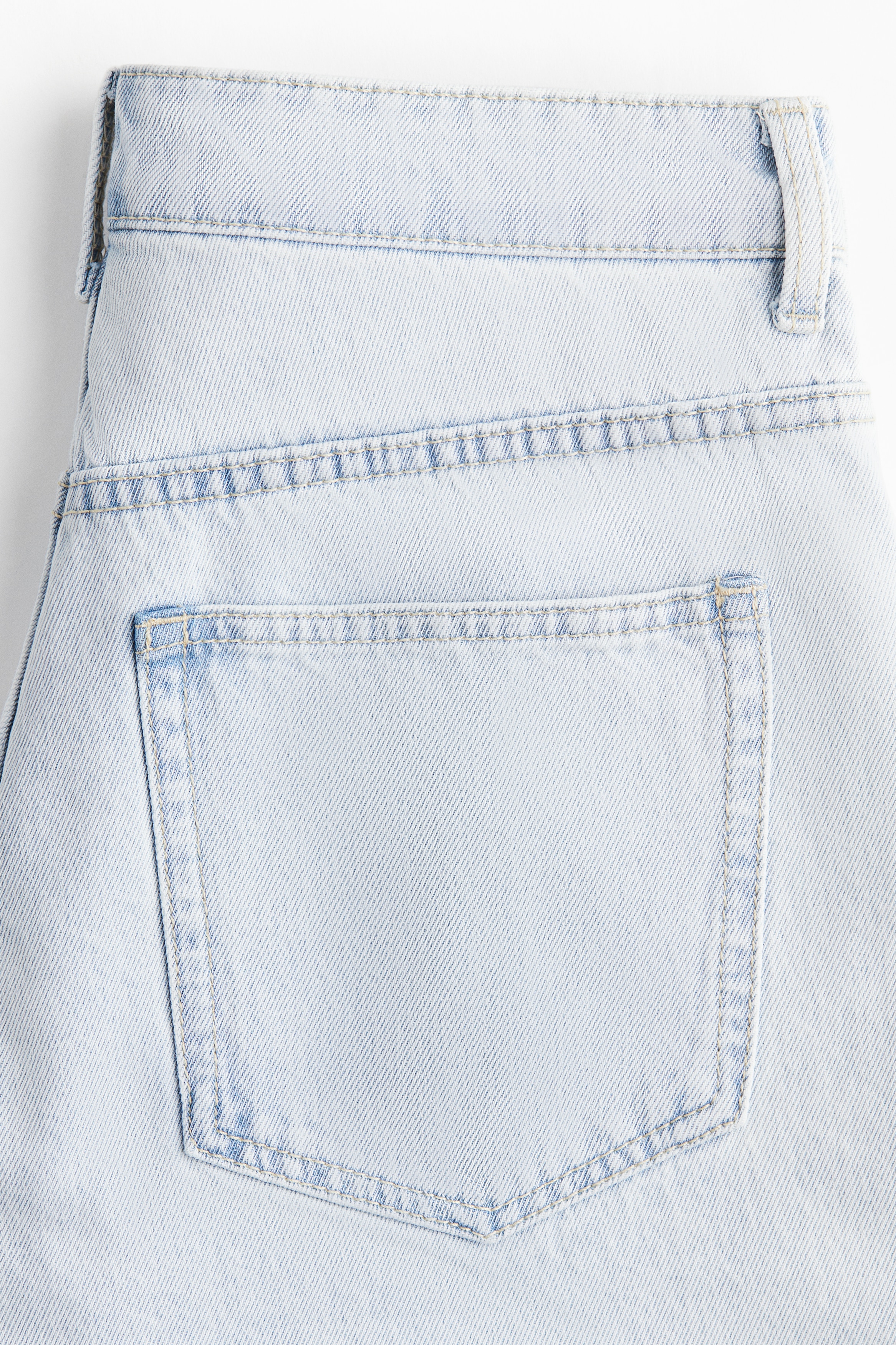 Denim Bermuda shorts