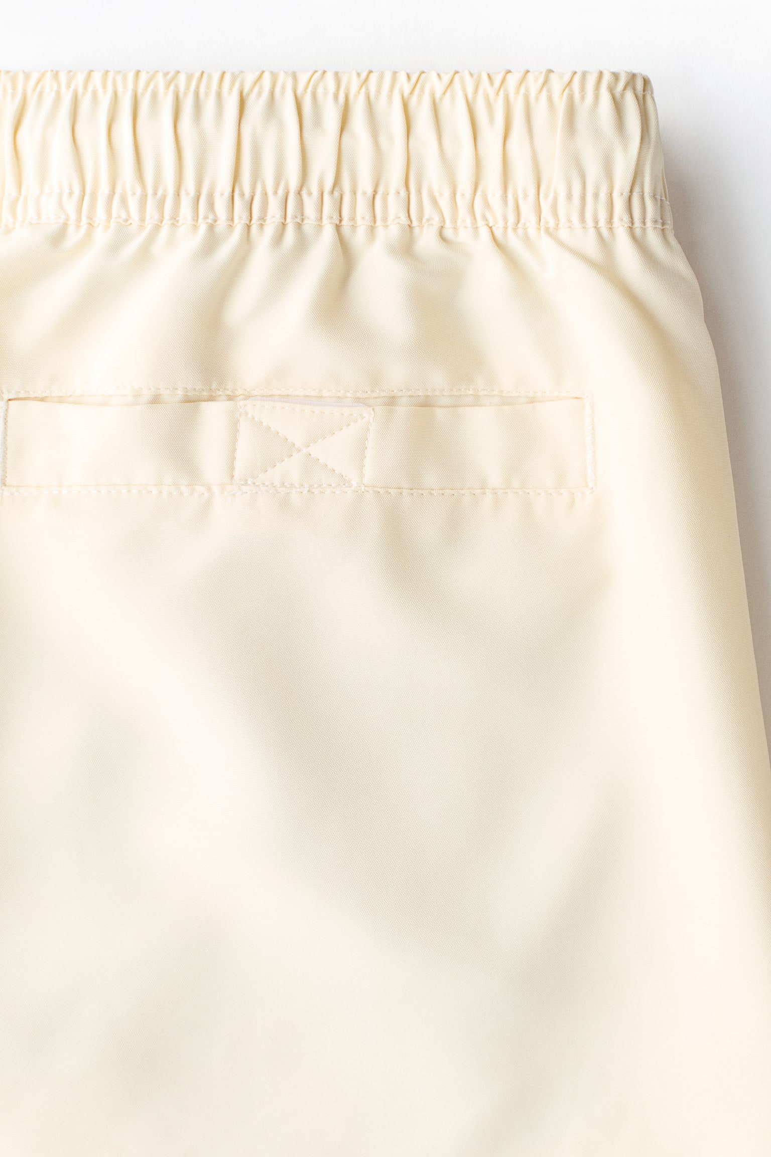 Borg Solid Swim Shorts - Yellow/Light Pink/Grey - 2