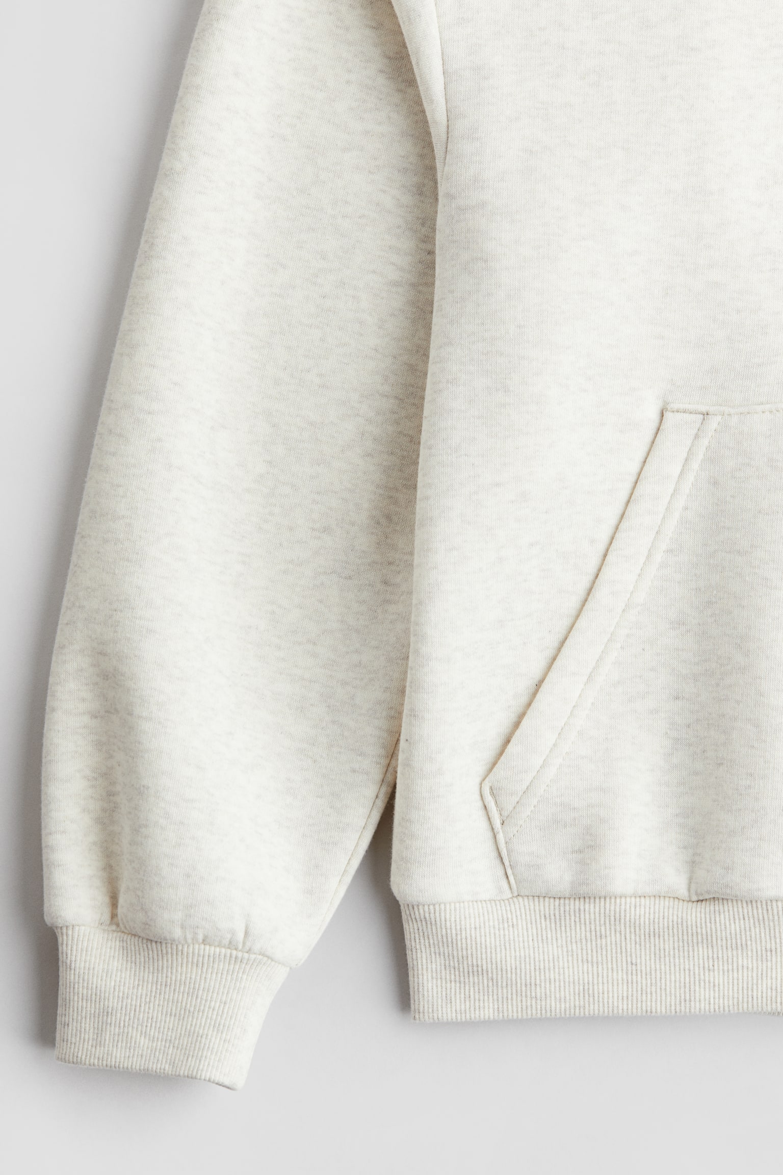 Oversized hoodie - White marl/Light grey marl/Navy blue/Mole/Black - 2