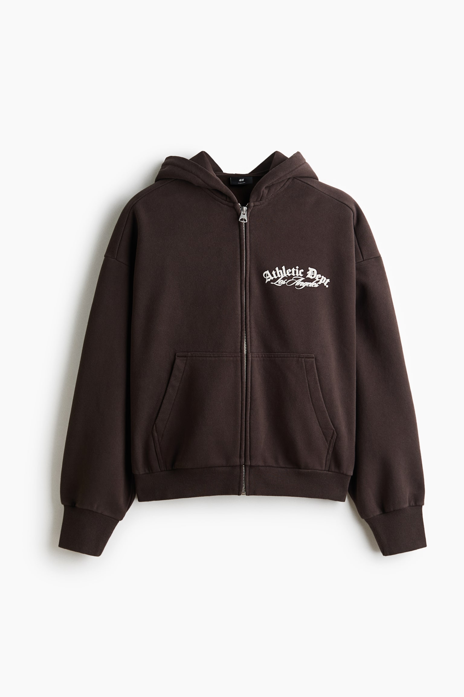 Veste imprimée grande taille avec capuche - Brun foncé/Athletic Dept/Bleu ancien/Westcoast/Noir/Original