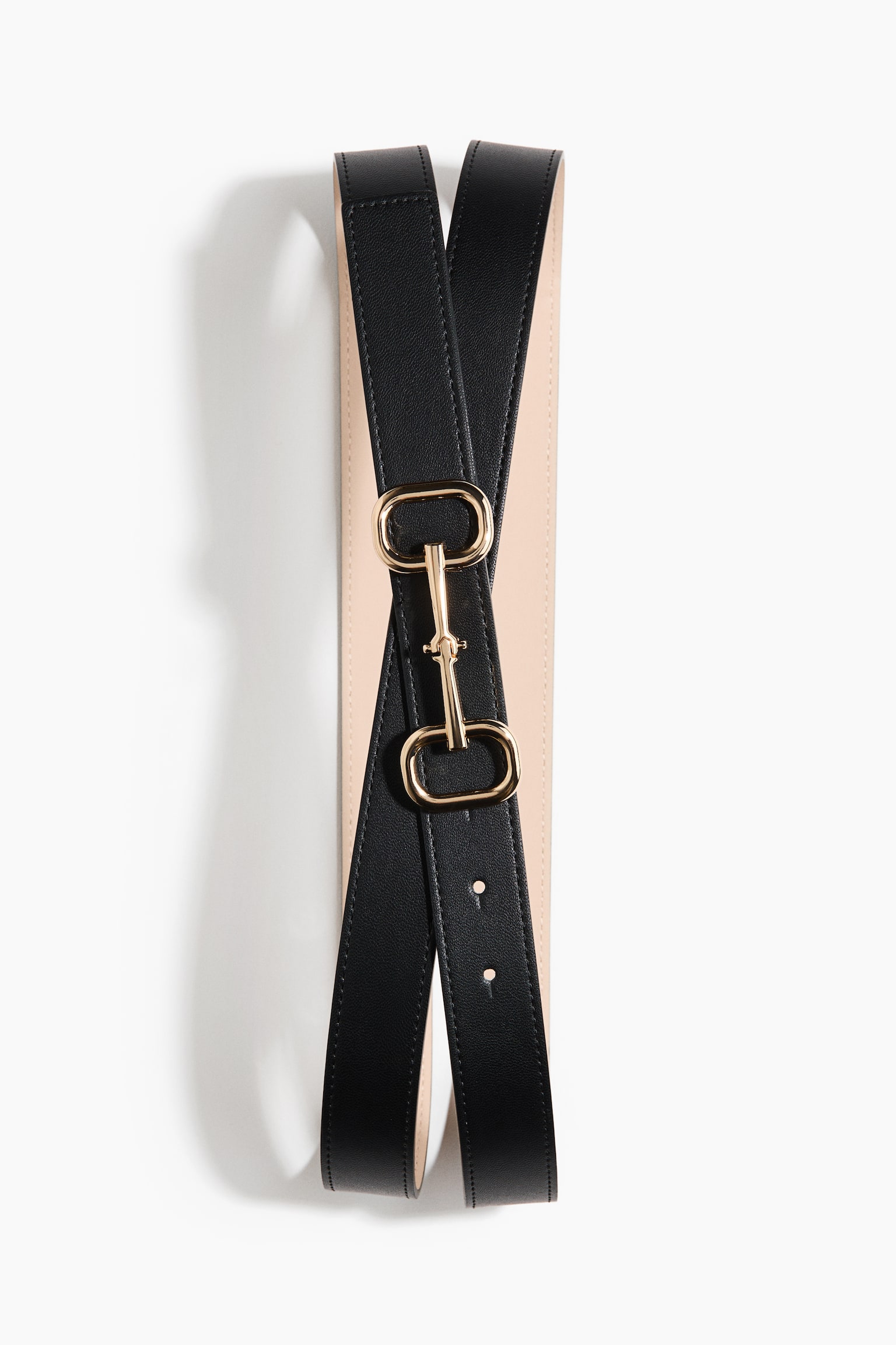 Женский ремень H&M Belt, цвет: Чёрный — фото 1