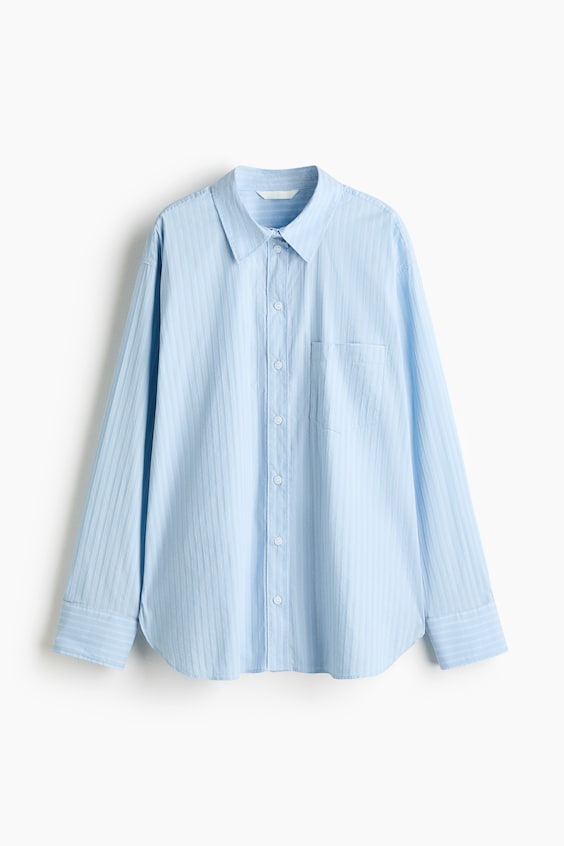 Женские рубашки H&M Oversized Shirt