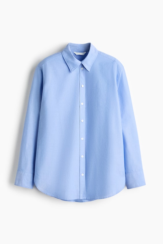 Женские рубашки H&M Oxford Shirt