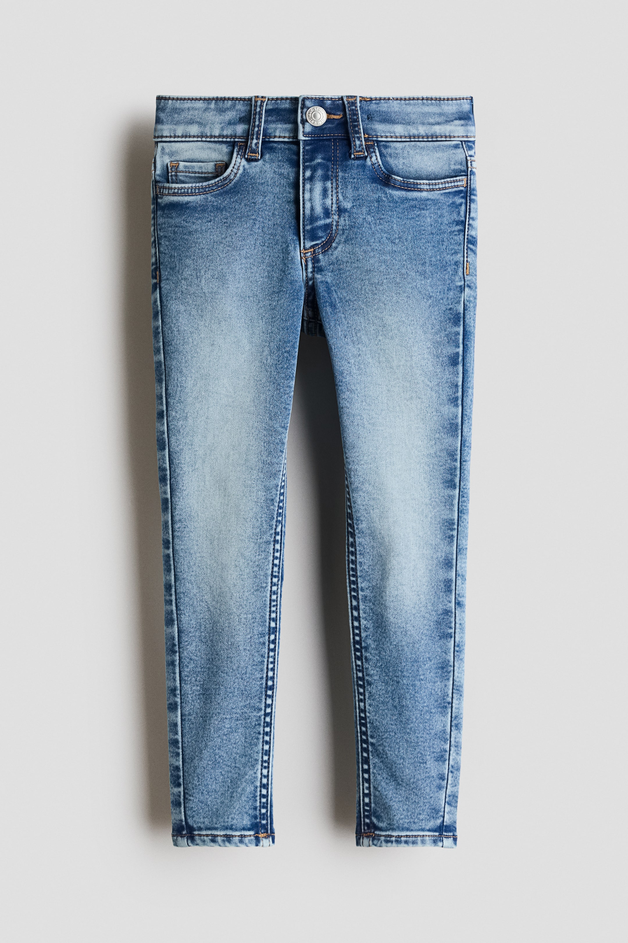 View larger image: Super Soft Skinny Fit Jeans - Denim blue - Kids | H&M 1