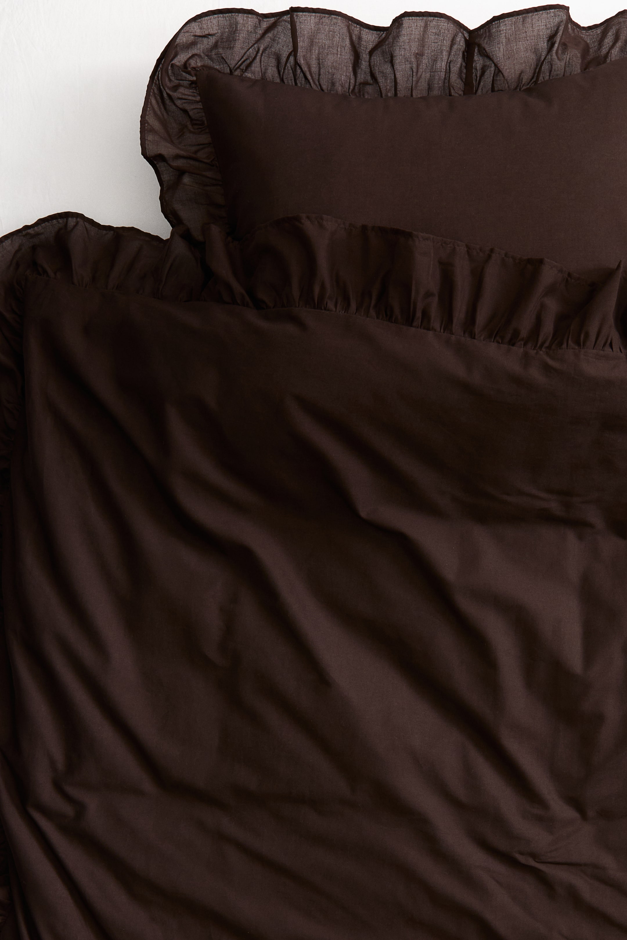 Flounced Single Duvet Cover Set