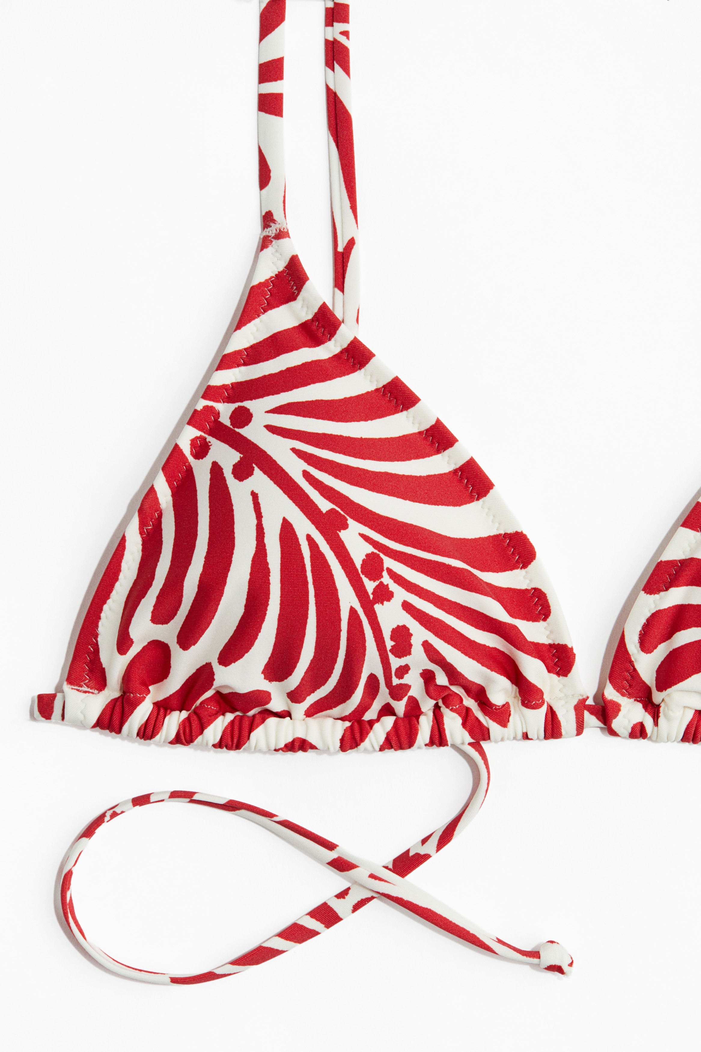 Padded triangle bikini top
