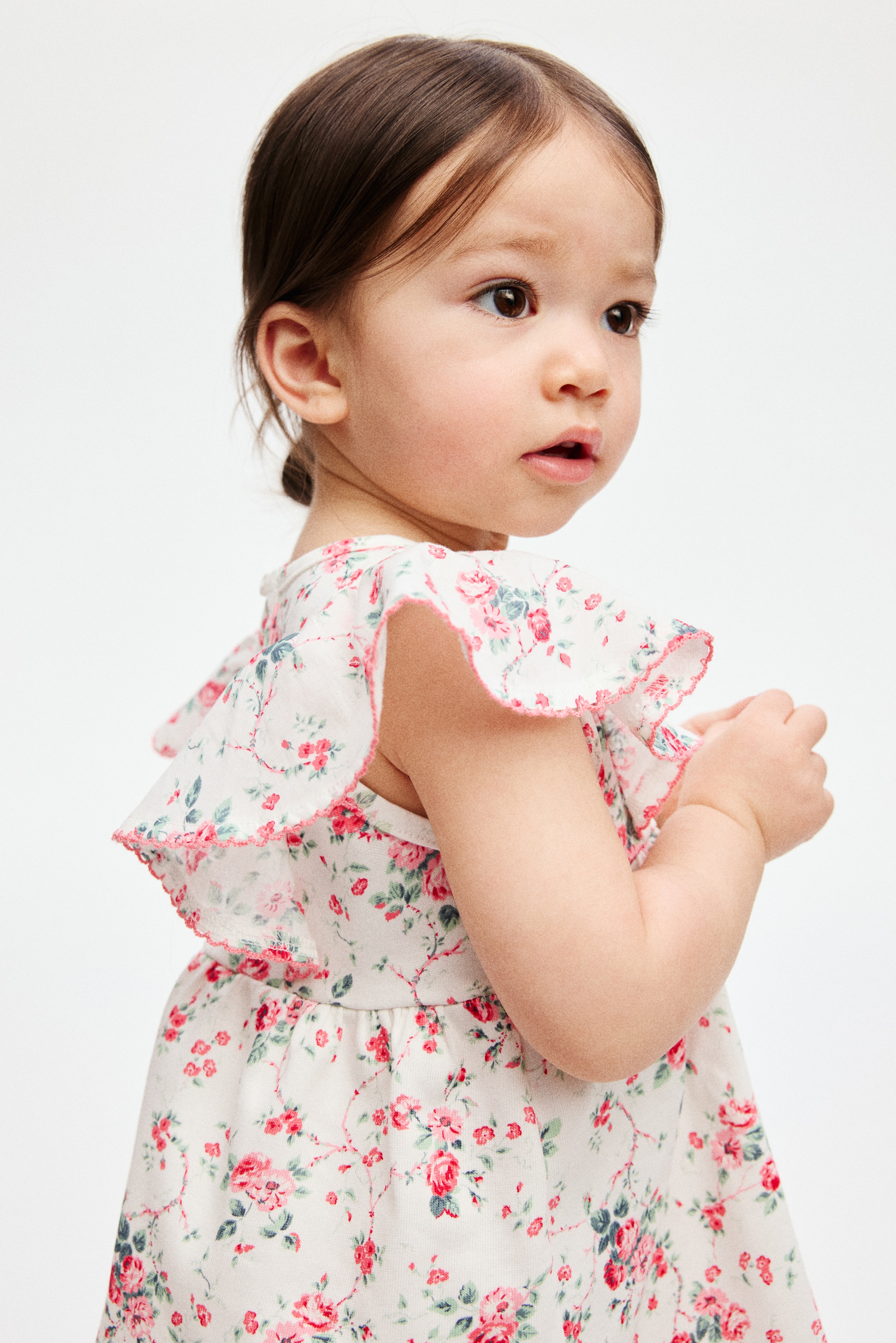 Floral-Print Cotton Dress by H&M