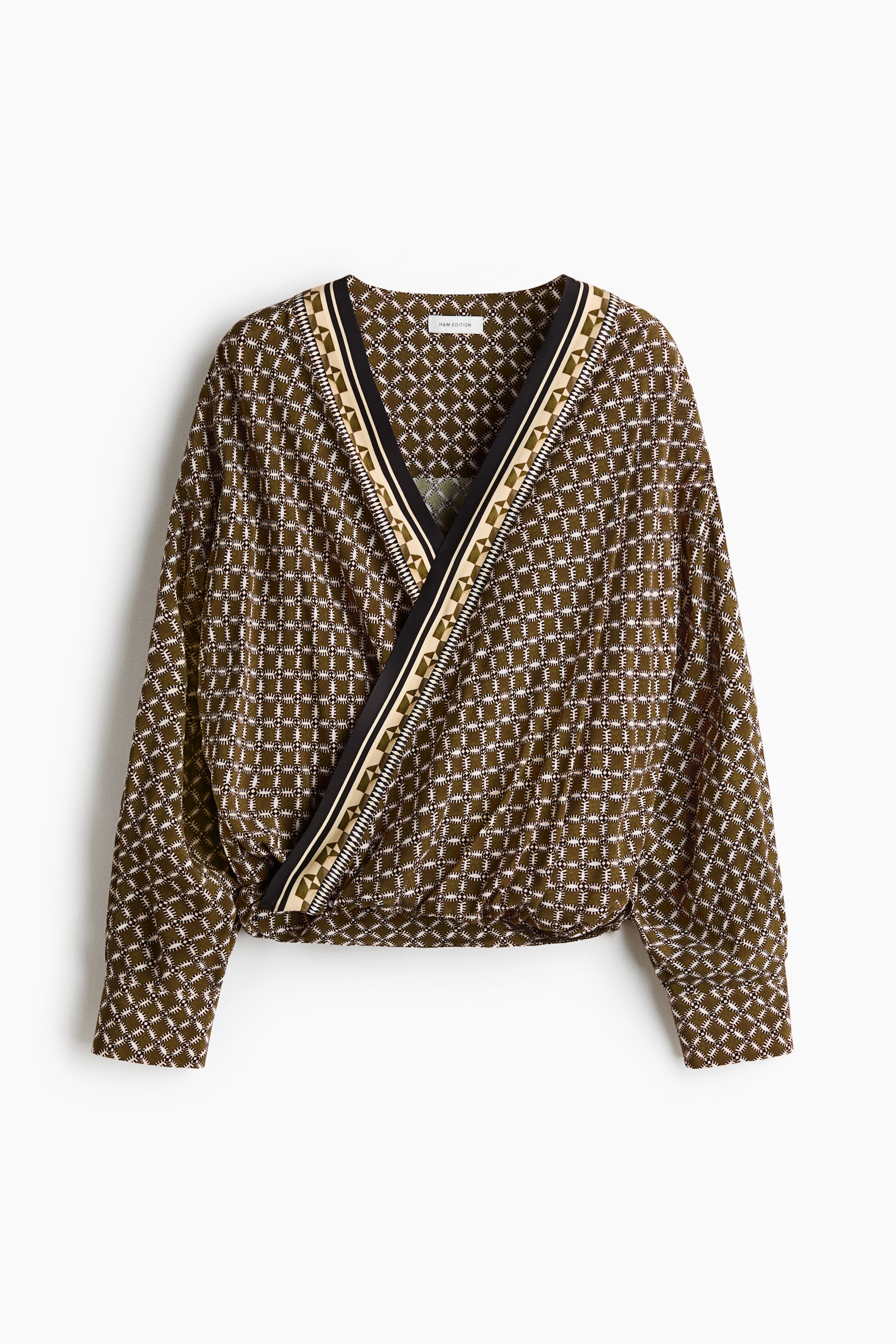 Viscose Wrap Blouse
