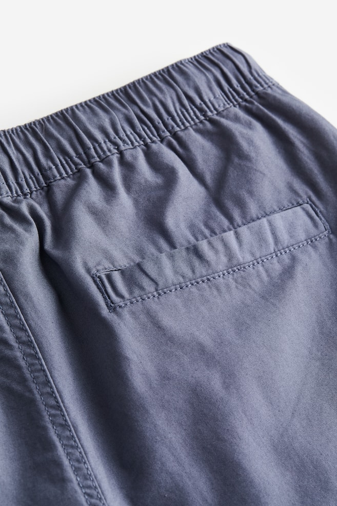 Shorts in cotone Regular Fit - Blu-grigio/Nero/Verde kaki/Viola chiaro/dc/dc/dc - 2