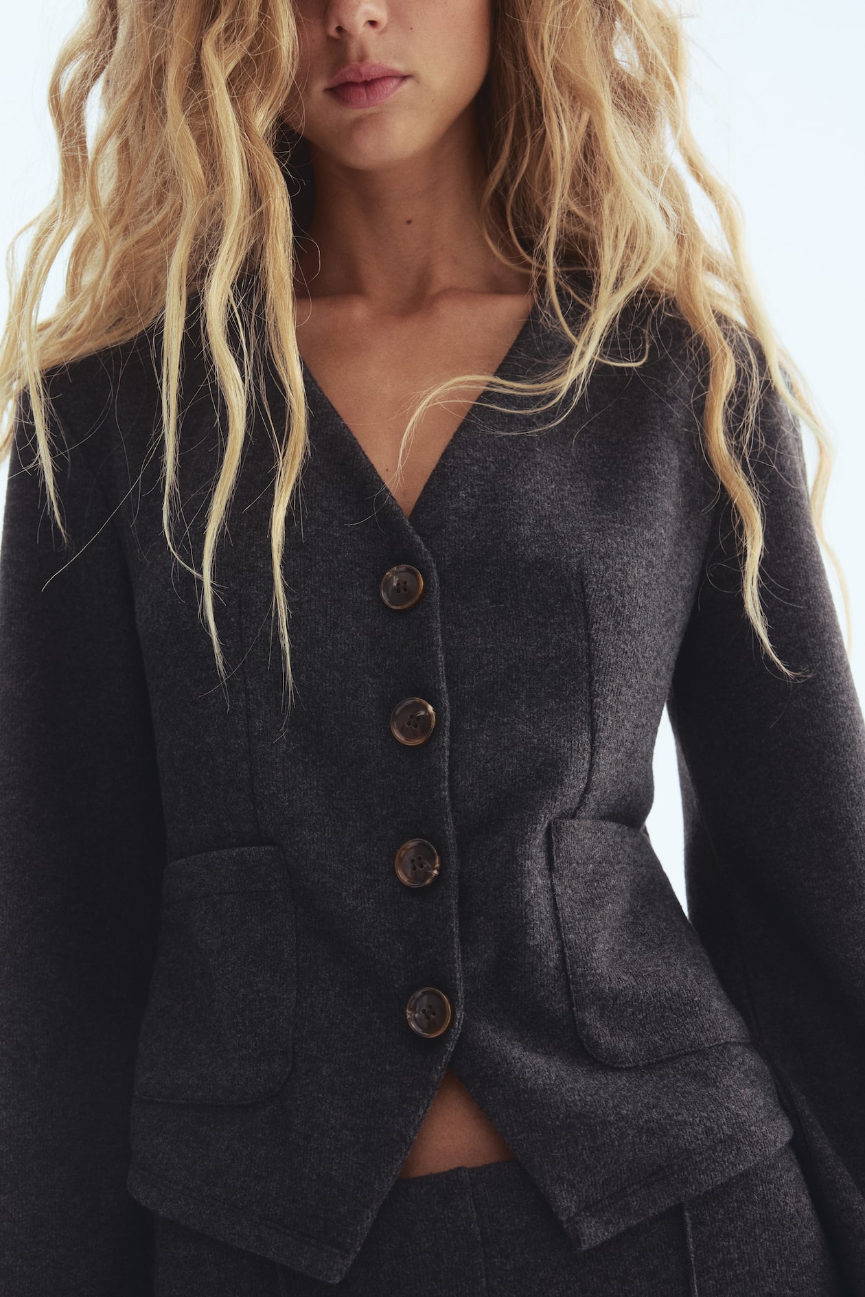 Rib-Knit Cardigan - image 3