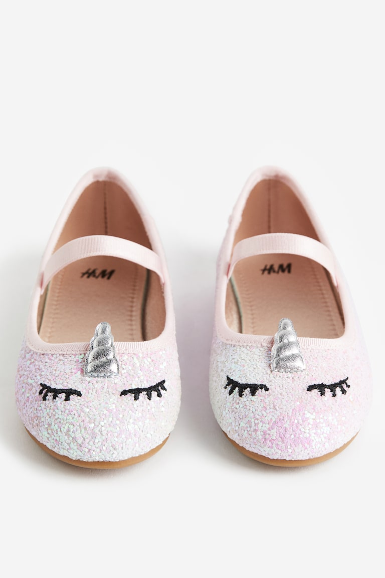 Ballerine con applicazione