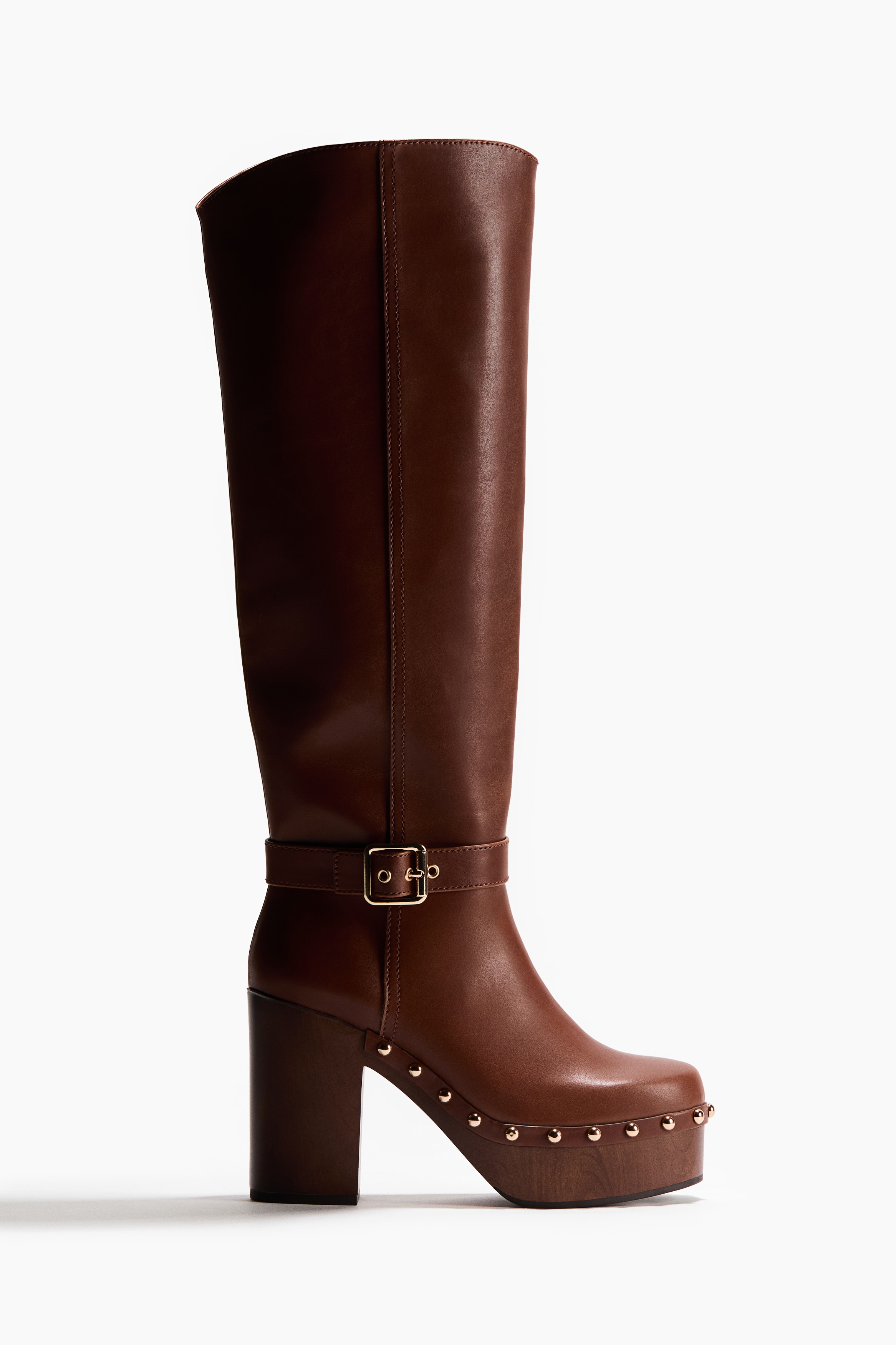 Botas a la rodilla - Marrón