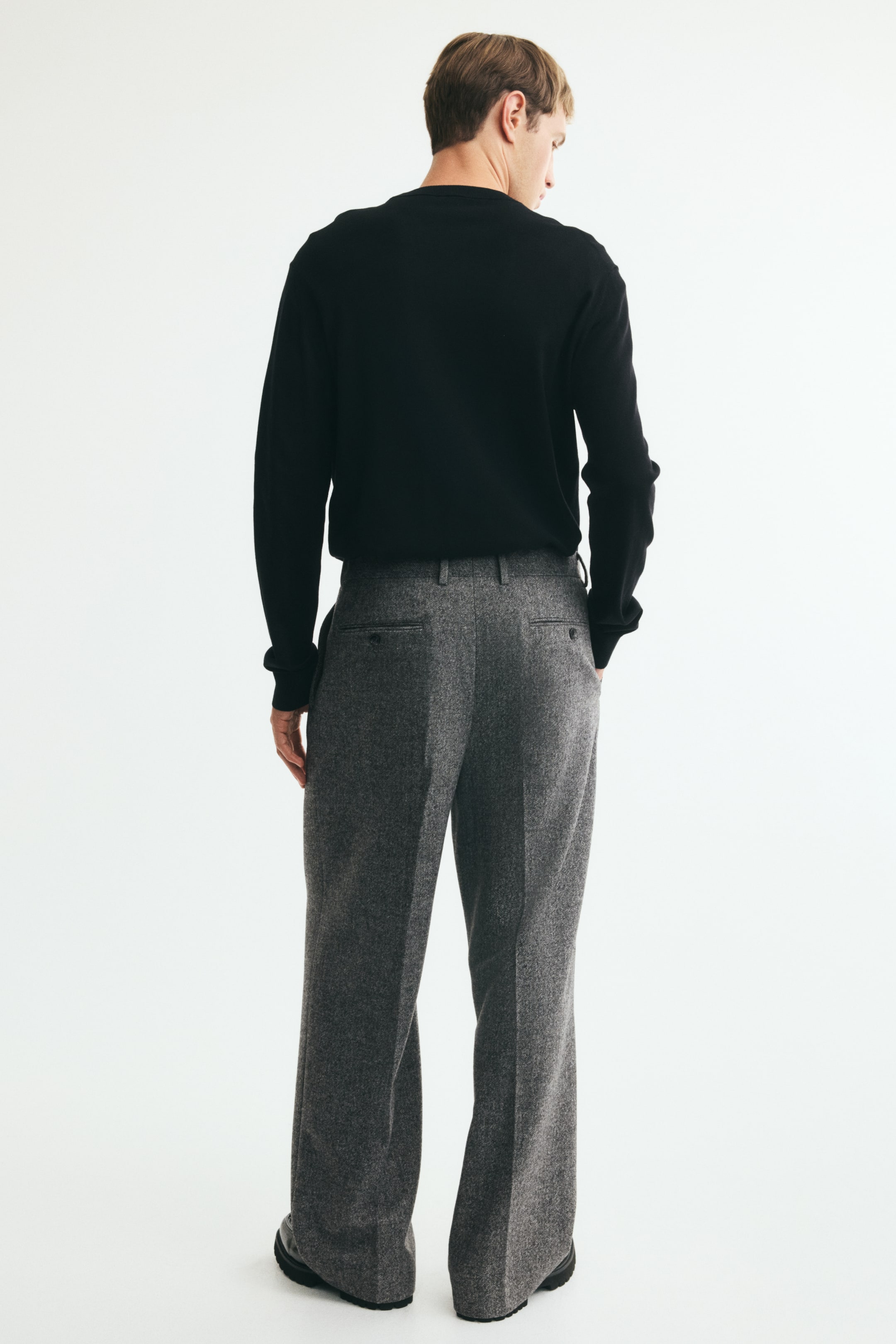 Loose-Fit Suit Pants